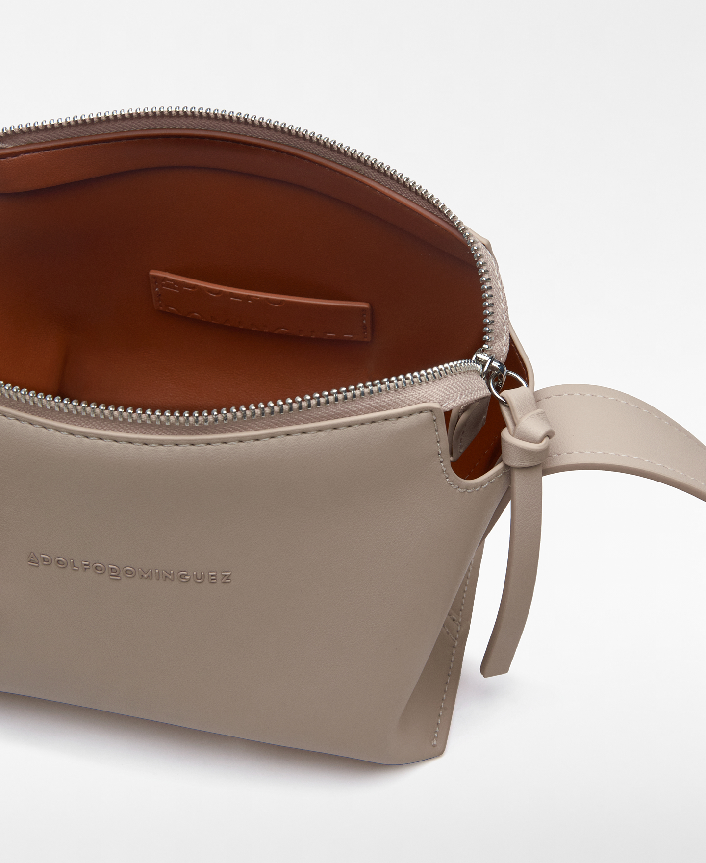 Leather-Non-Leather small crossbody woman image number 2