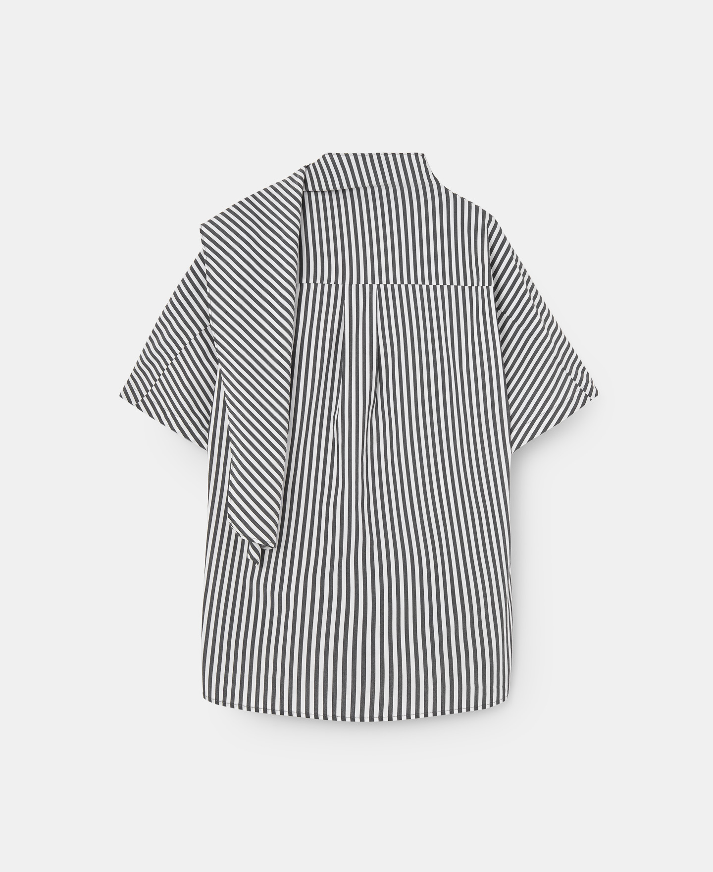 Cotton shirt with collar detail image number 5