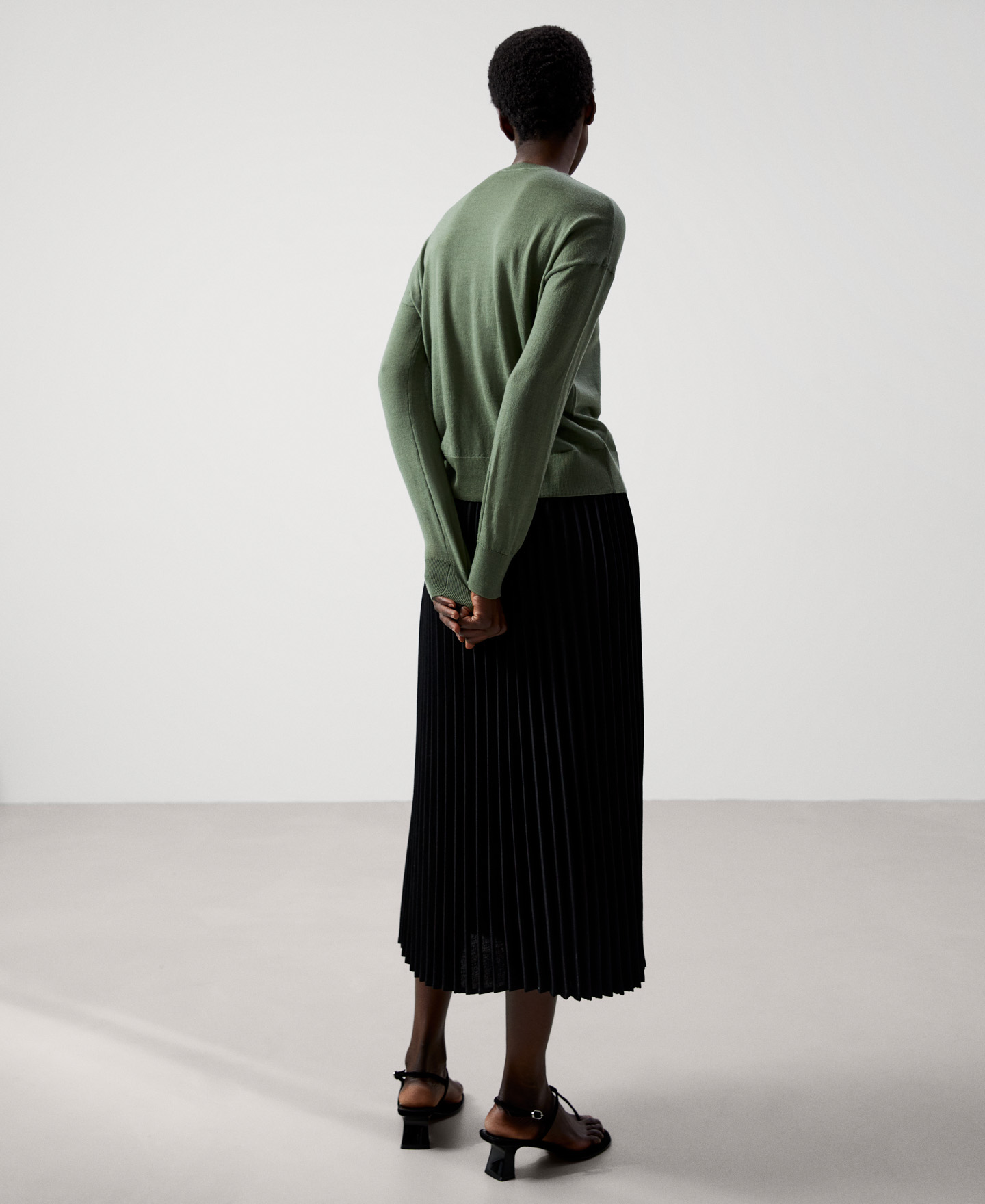 Merino wool sweater image number 2