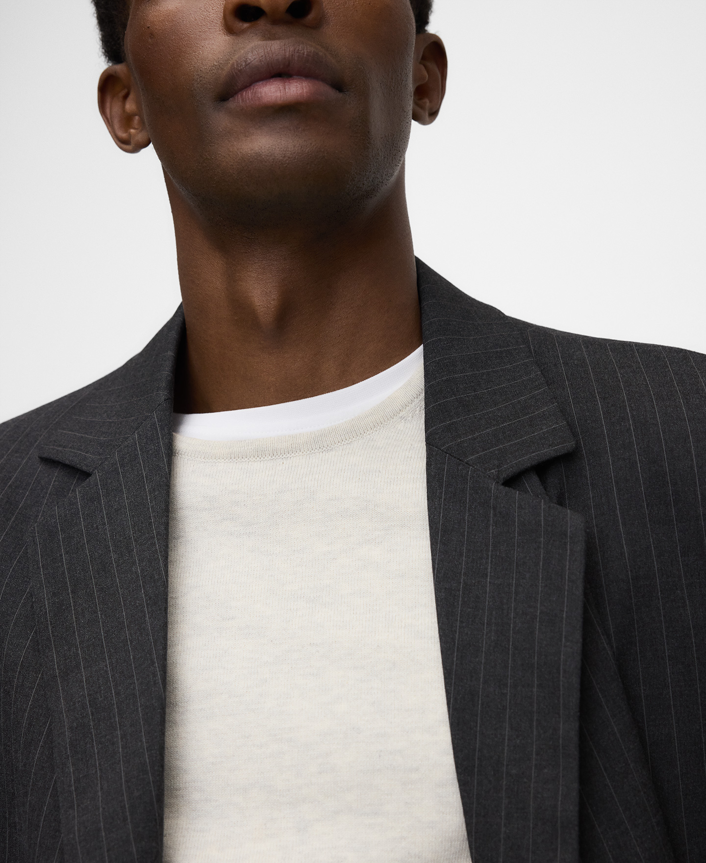 Organic cotton regular fit knit sweater image number 3