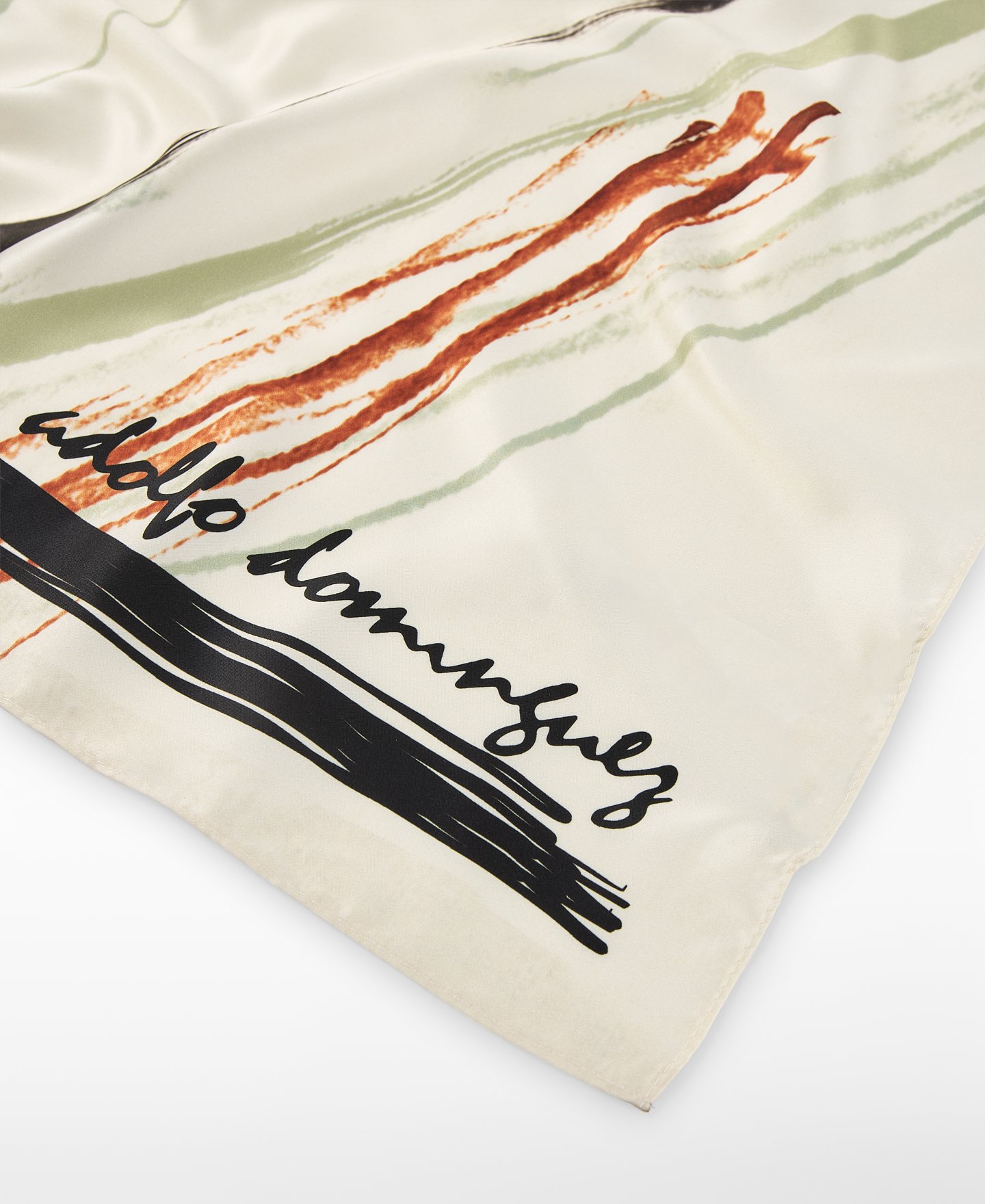 Square printed scarf image number 2