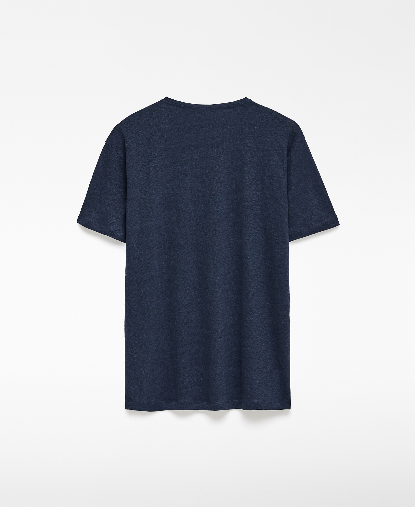 Camiseta regular fit lino europeo hombre image number 1