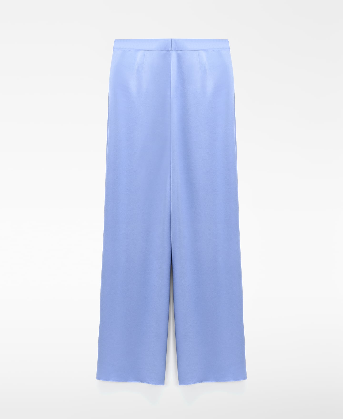 Satin palazzo trousers image number 5