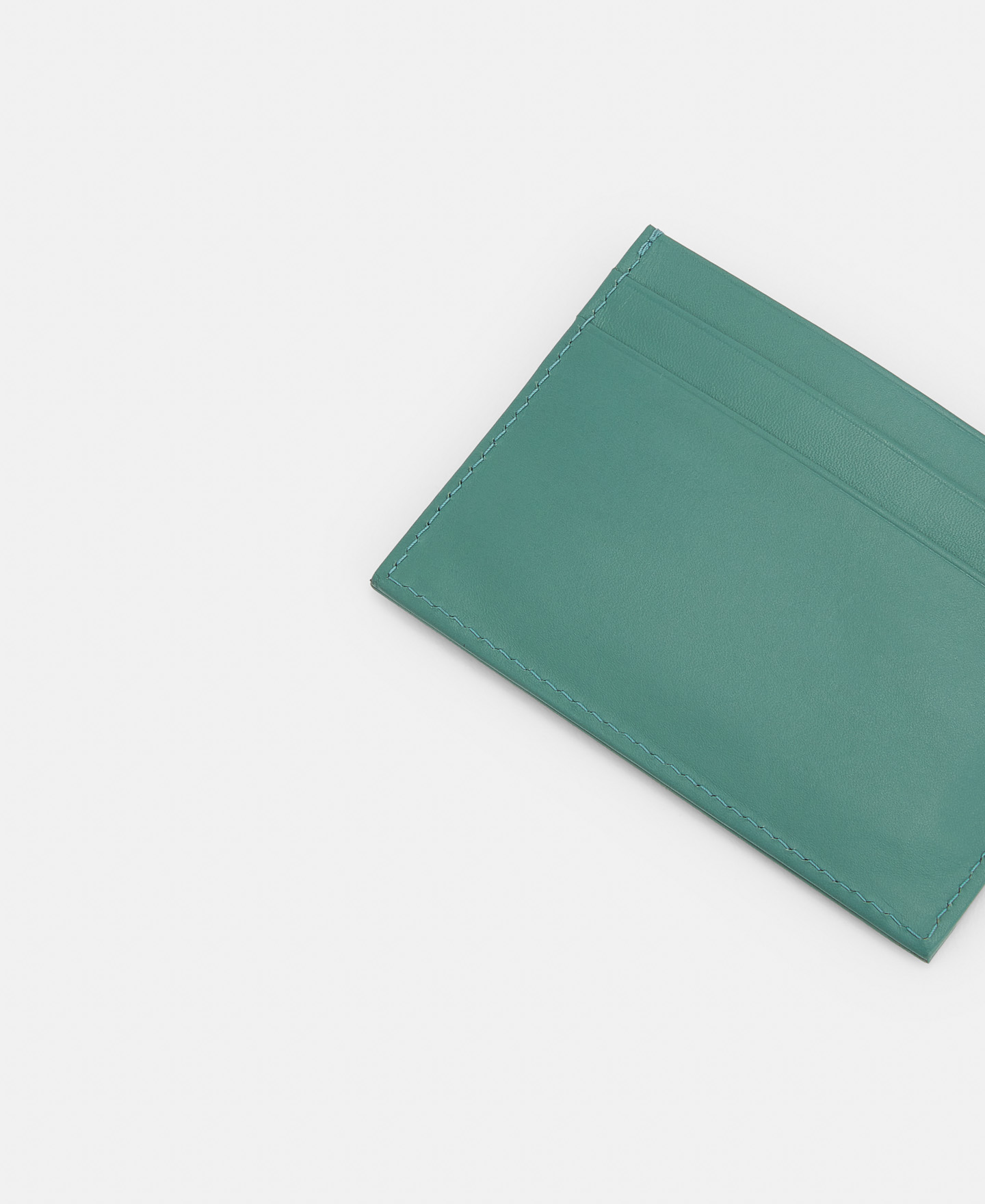 Leather logo card holder image number 2