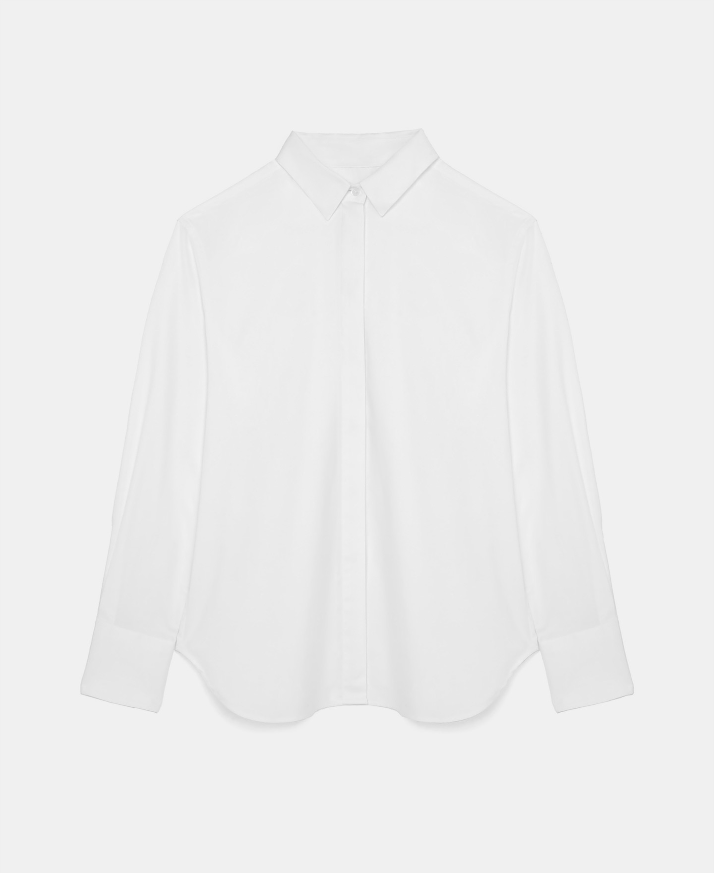 Shirt with cotton placket image number 4