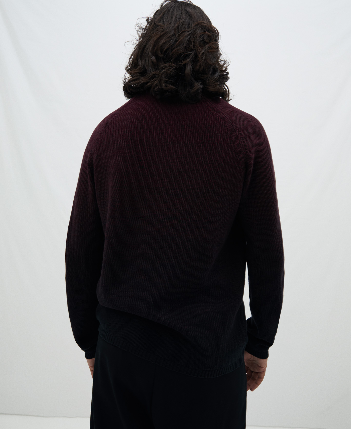 Gradient organic cotton sweater image number 2