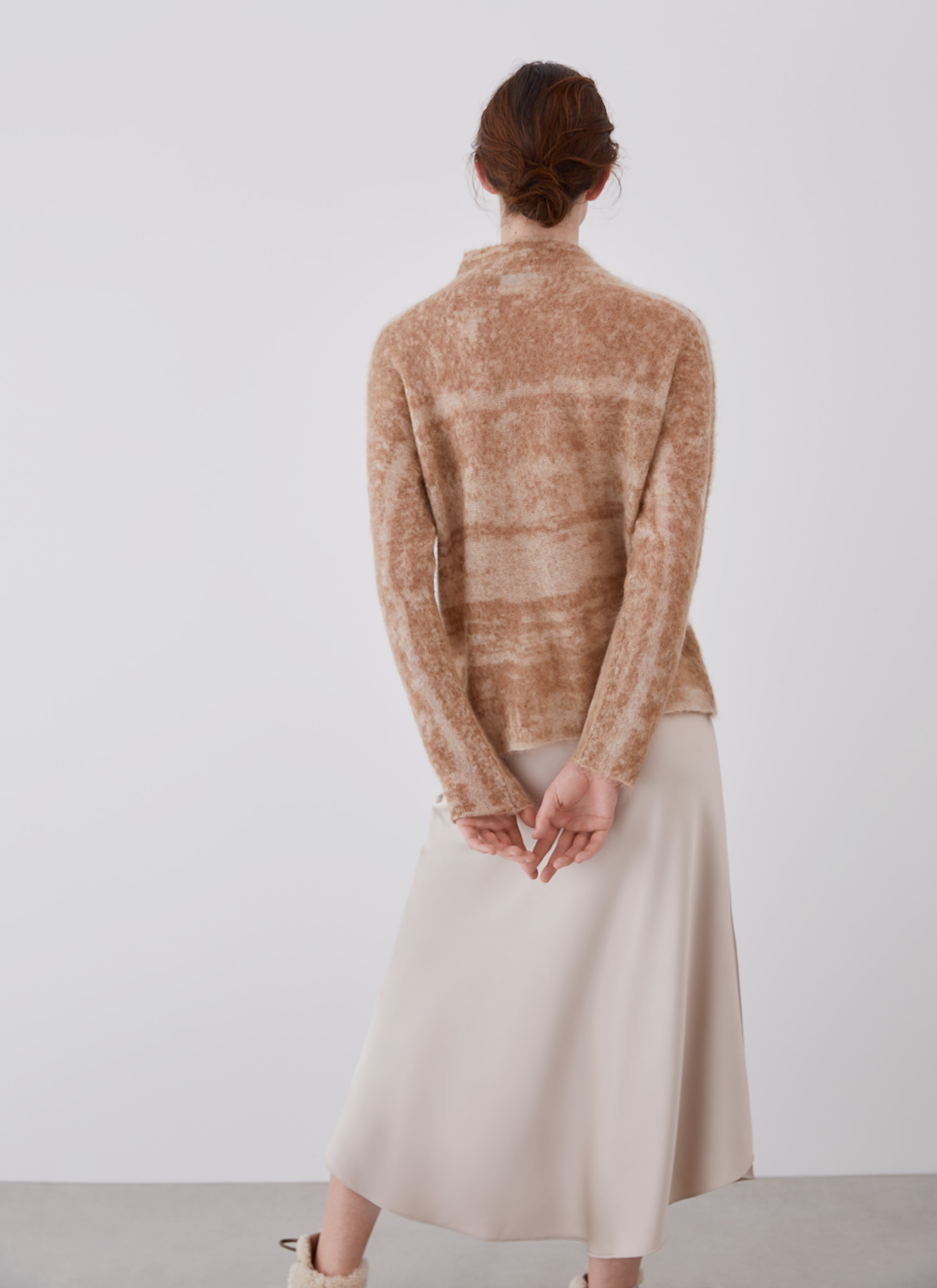 Jersey de mohair con cuello perkins image number 1