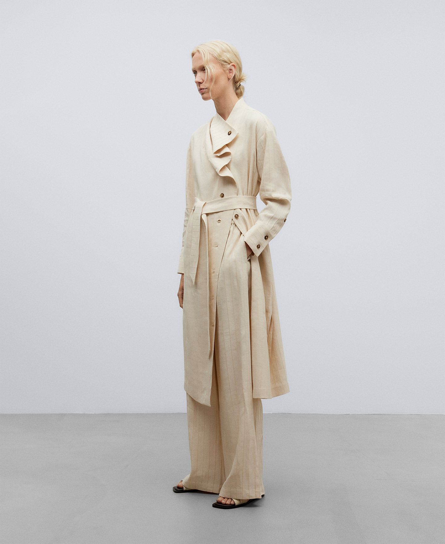 Midi dress woman image number 3