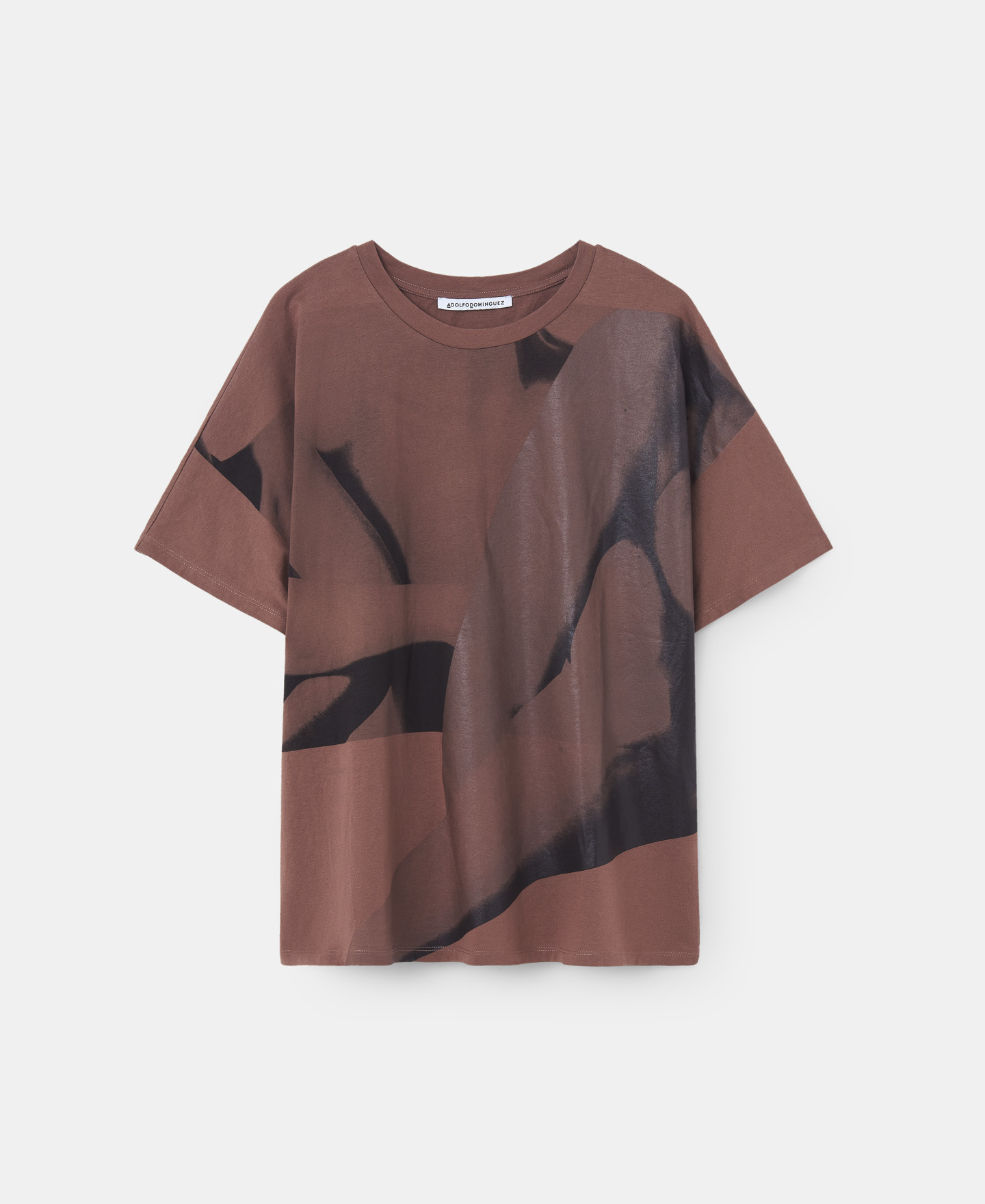 Pink recycled cotton t-shirt image number 4