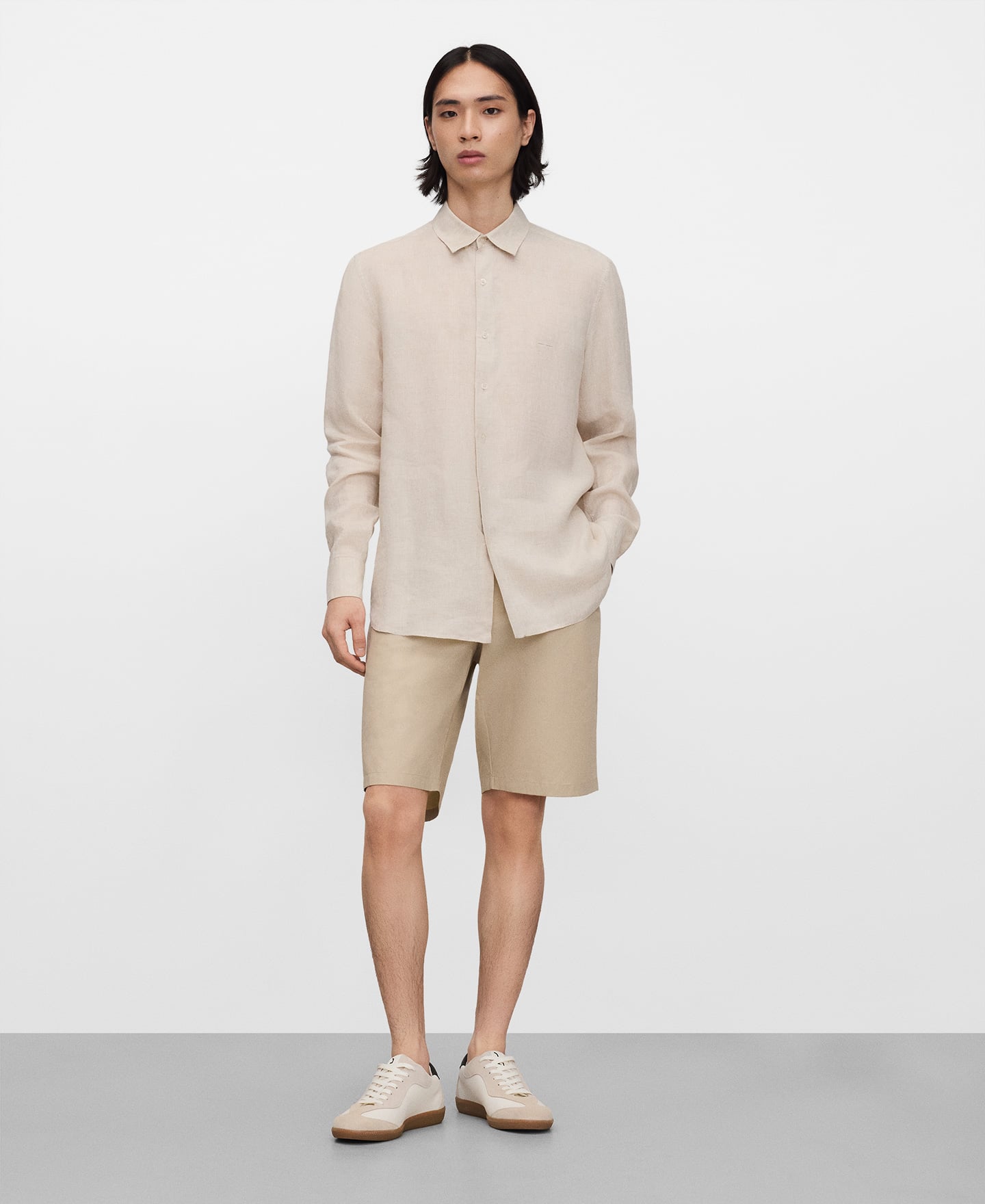 Bermuda popel&iacute;n algod&oacute;n image number 1