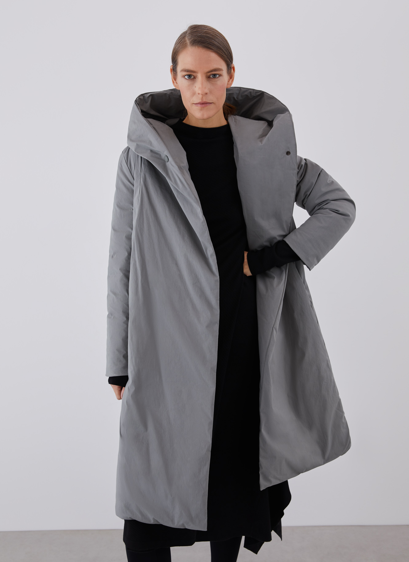 Padded cotton coat image number 4