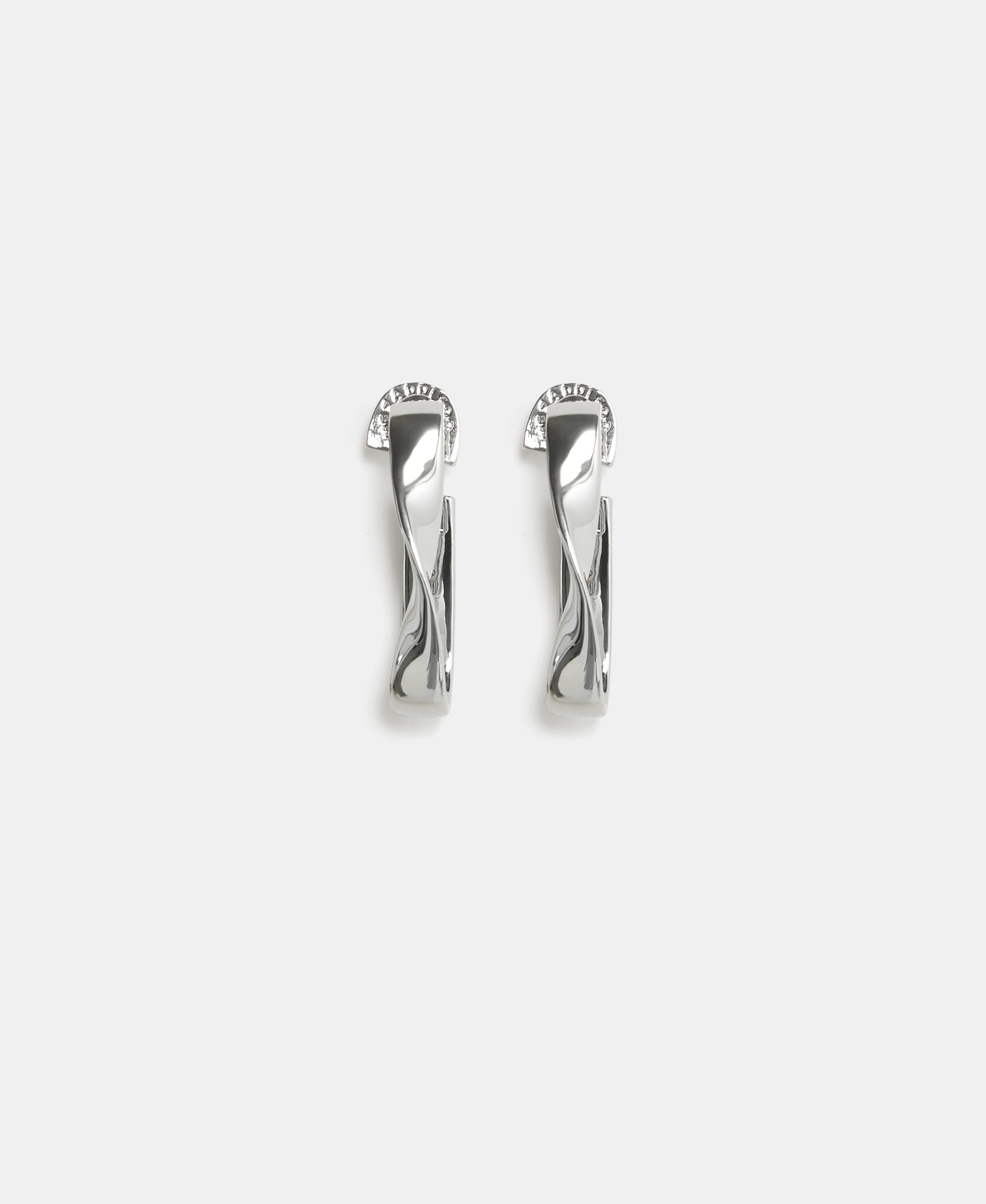 Imperfect chain links long earrings image number 0