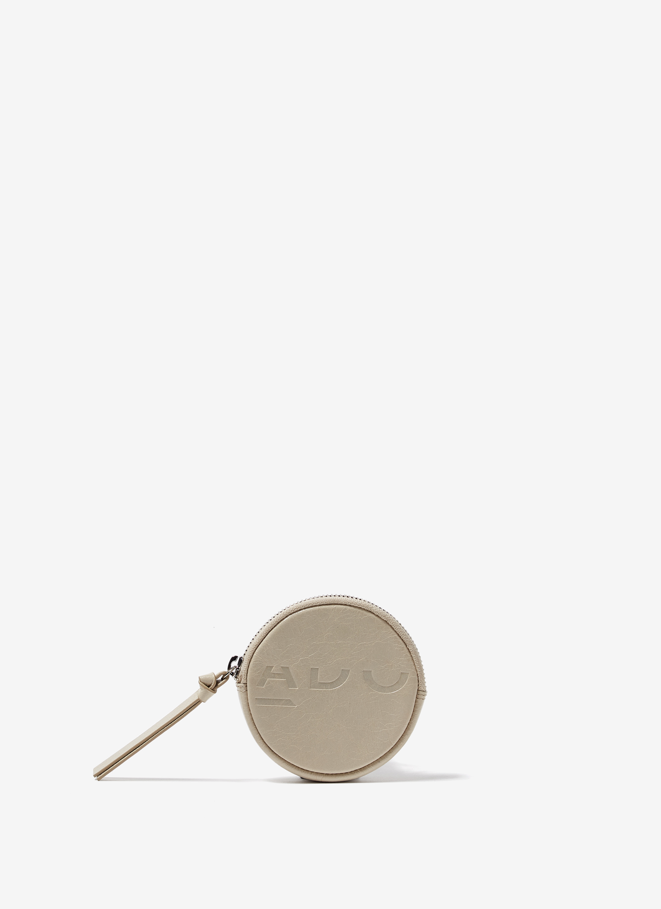 Rounded leather coin-holder image number 0