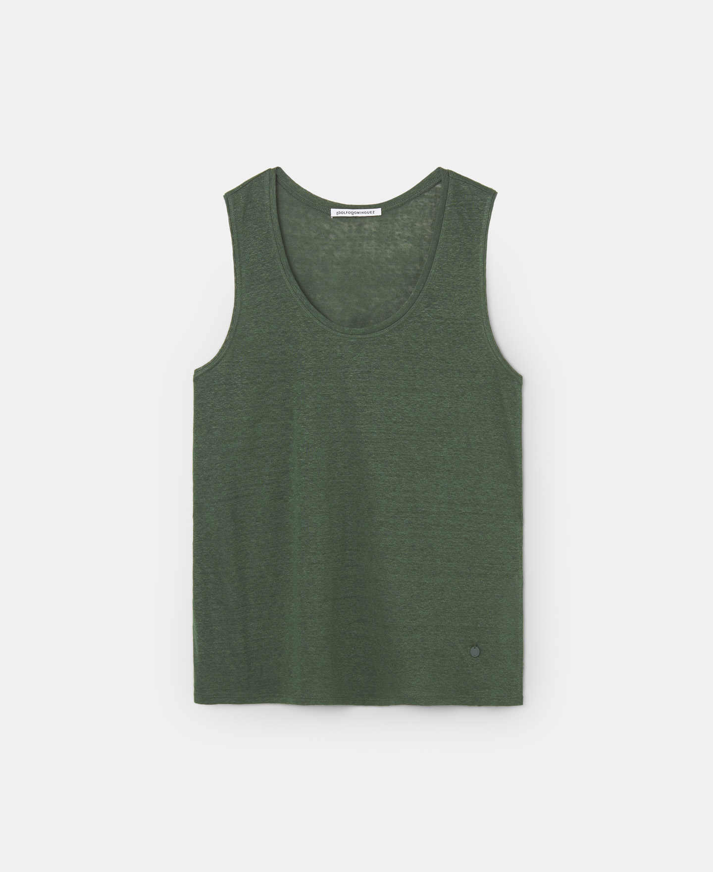Camiseta de tirantes en lino image number 4