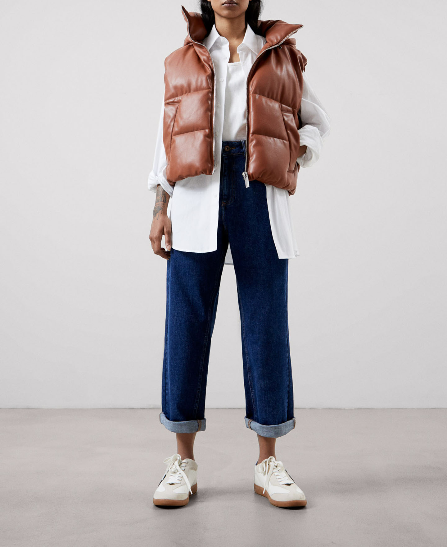 Five pocket denim trousers image number 1