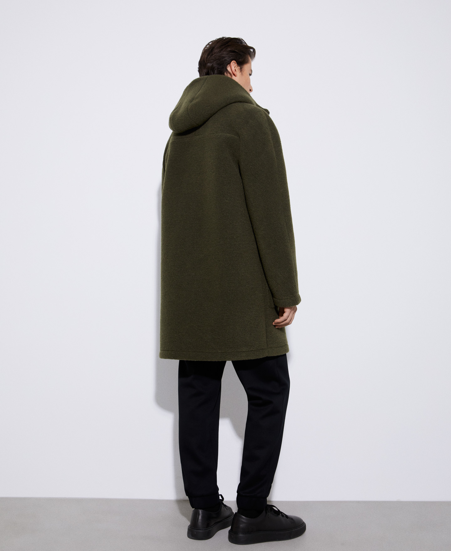 Nautical jacket in nylon and merino wool image number 2