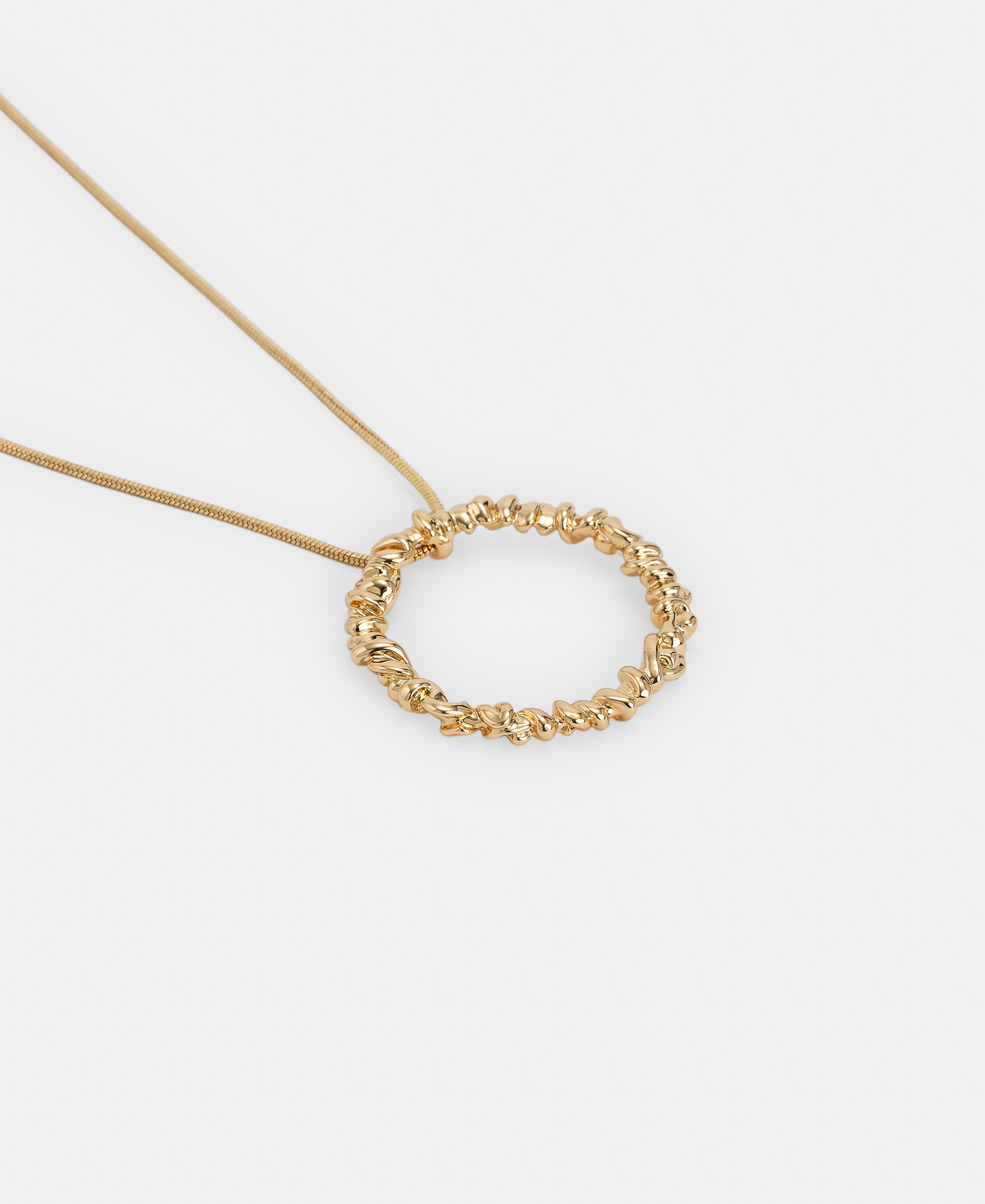 Zinc plaited motif pendant image number 1