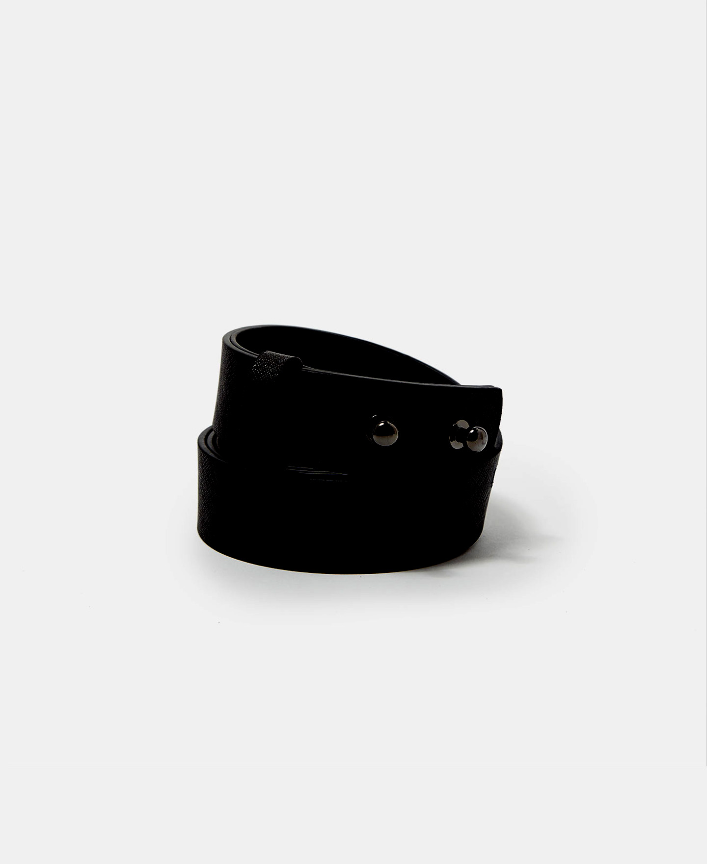 Leather belt with no buckle image number 2