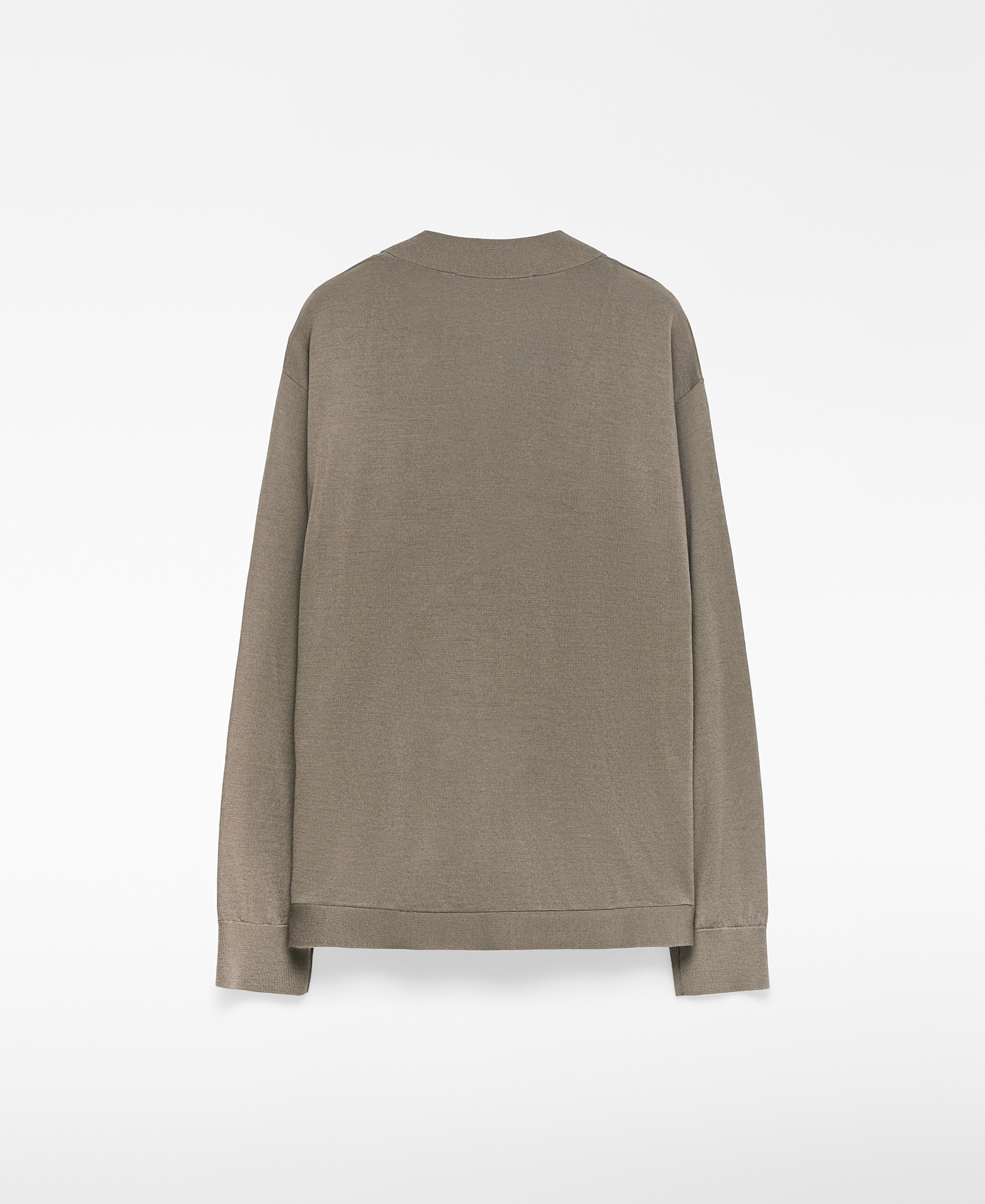 Merino wool wrap cardigan image number 5