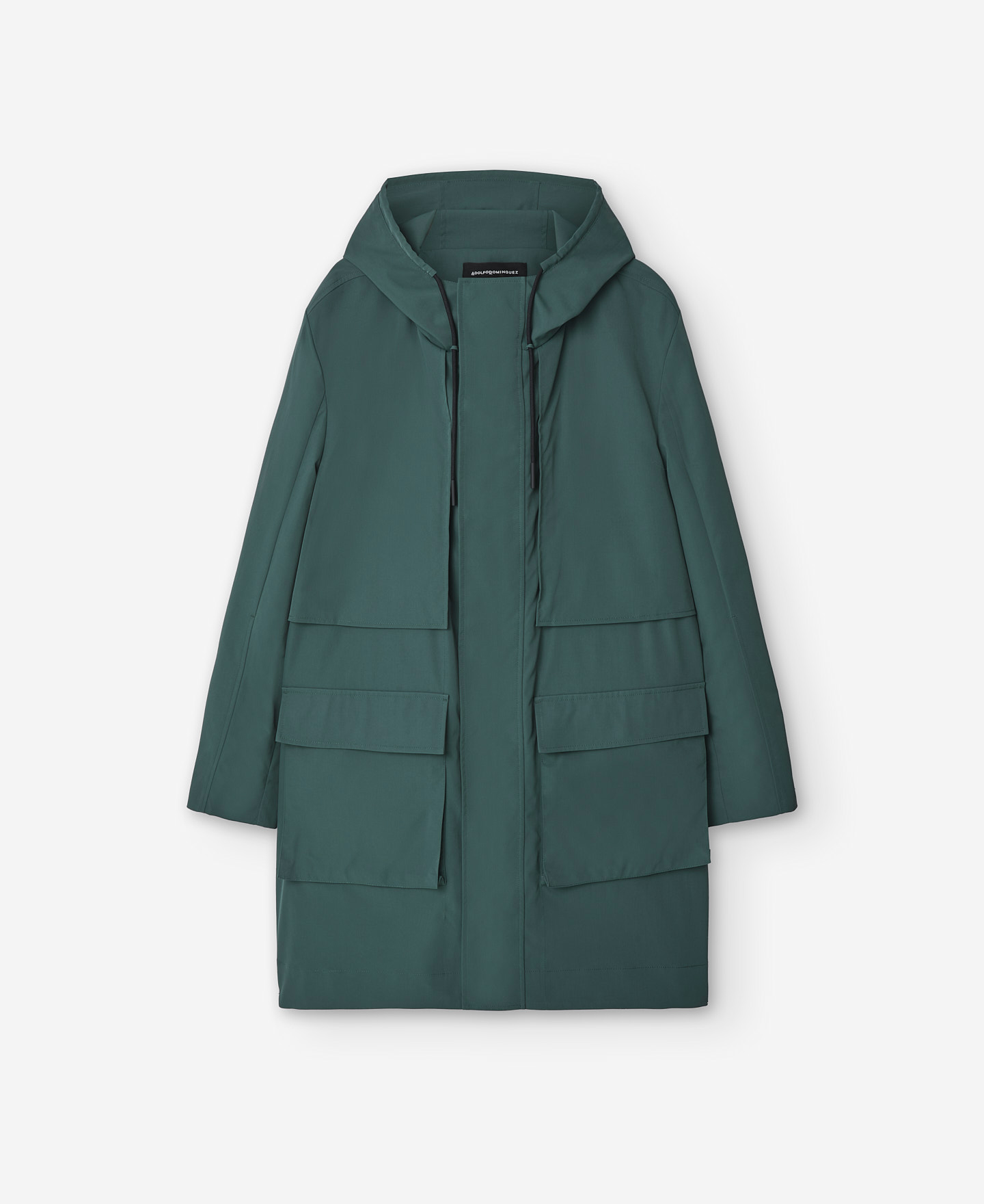 Parka con capucha de poliéster image number 6