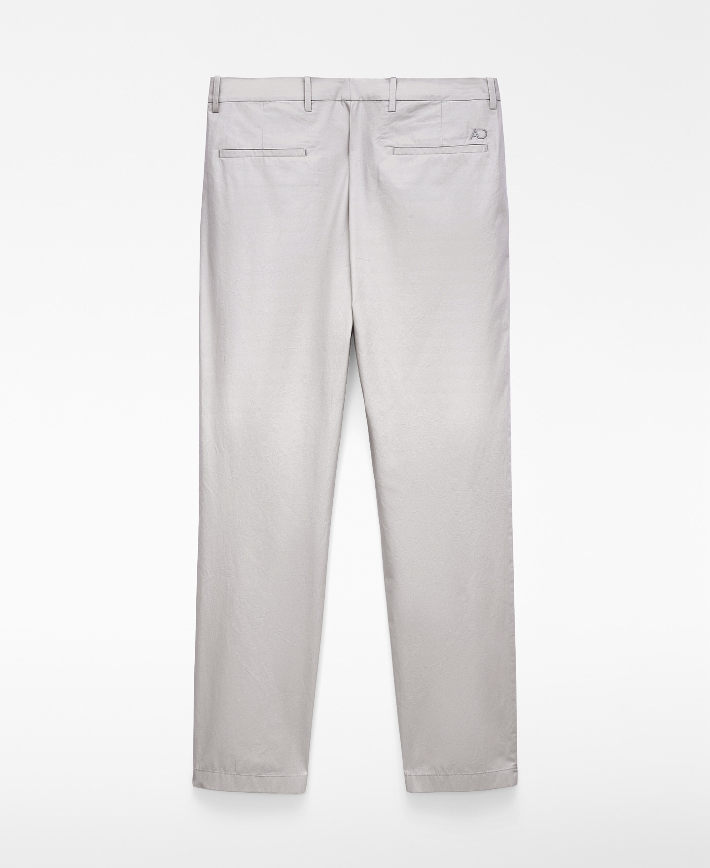 Cotton poplin straight trousers image number 5