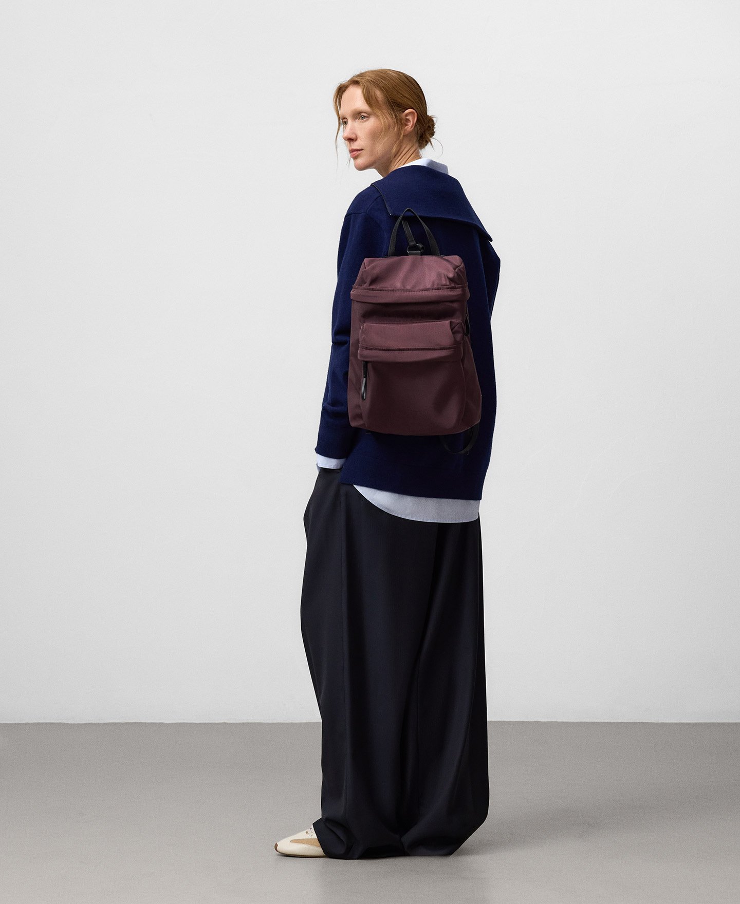 Nylon backpack woman image number 4
