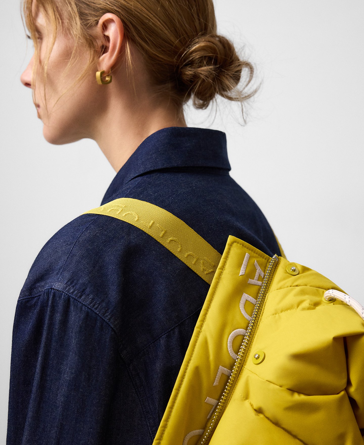 Padded jacket with hood woman image number 5