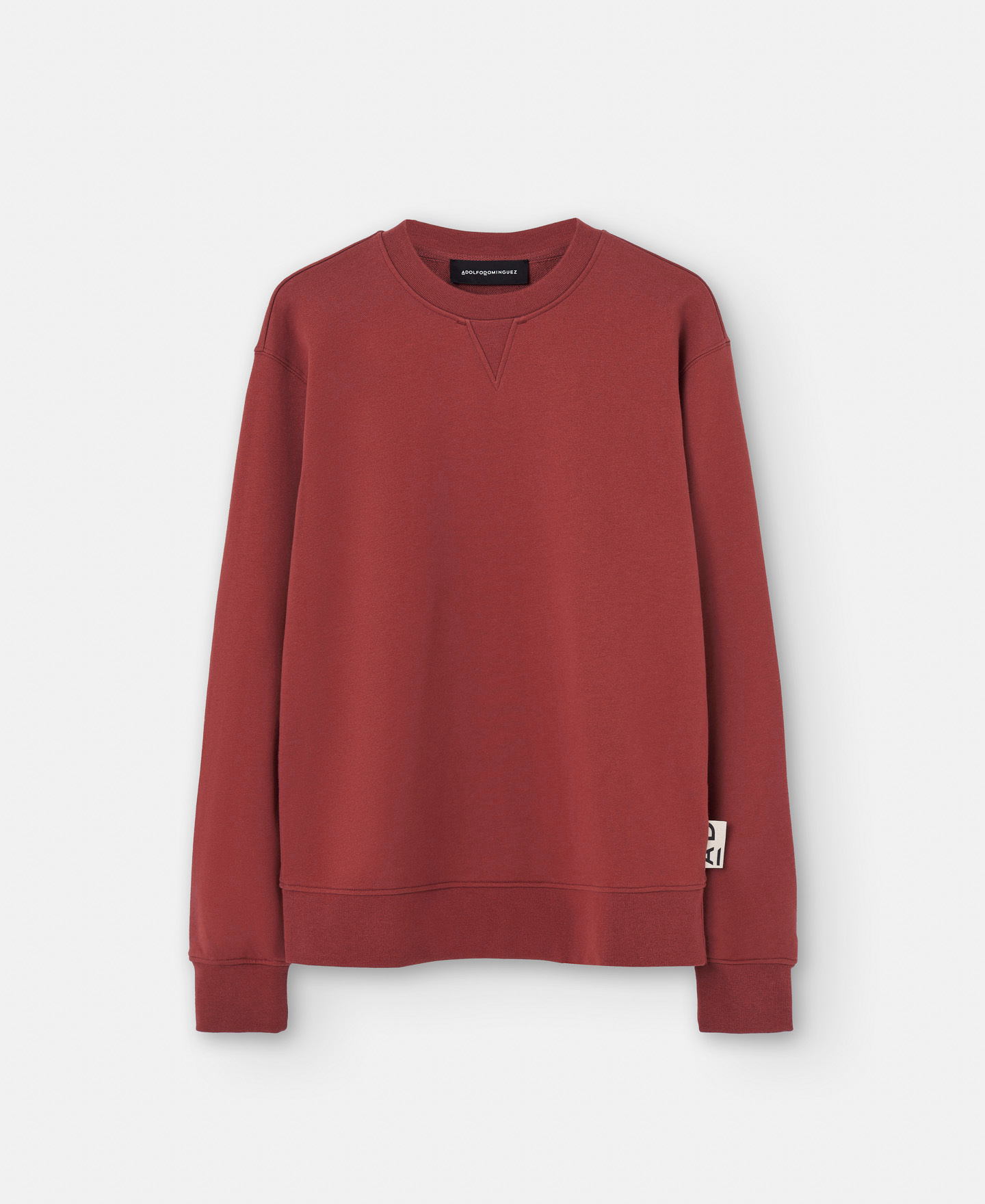 Cotton crew neck sweatshirt image number 4