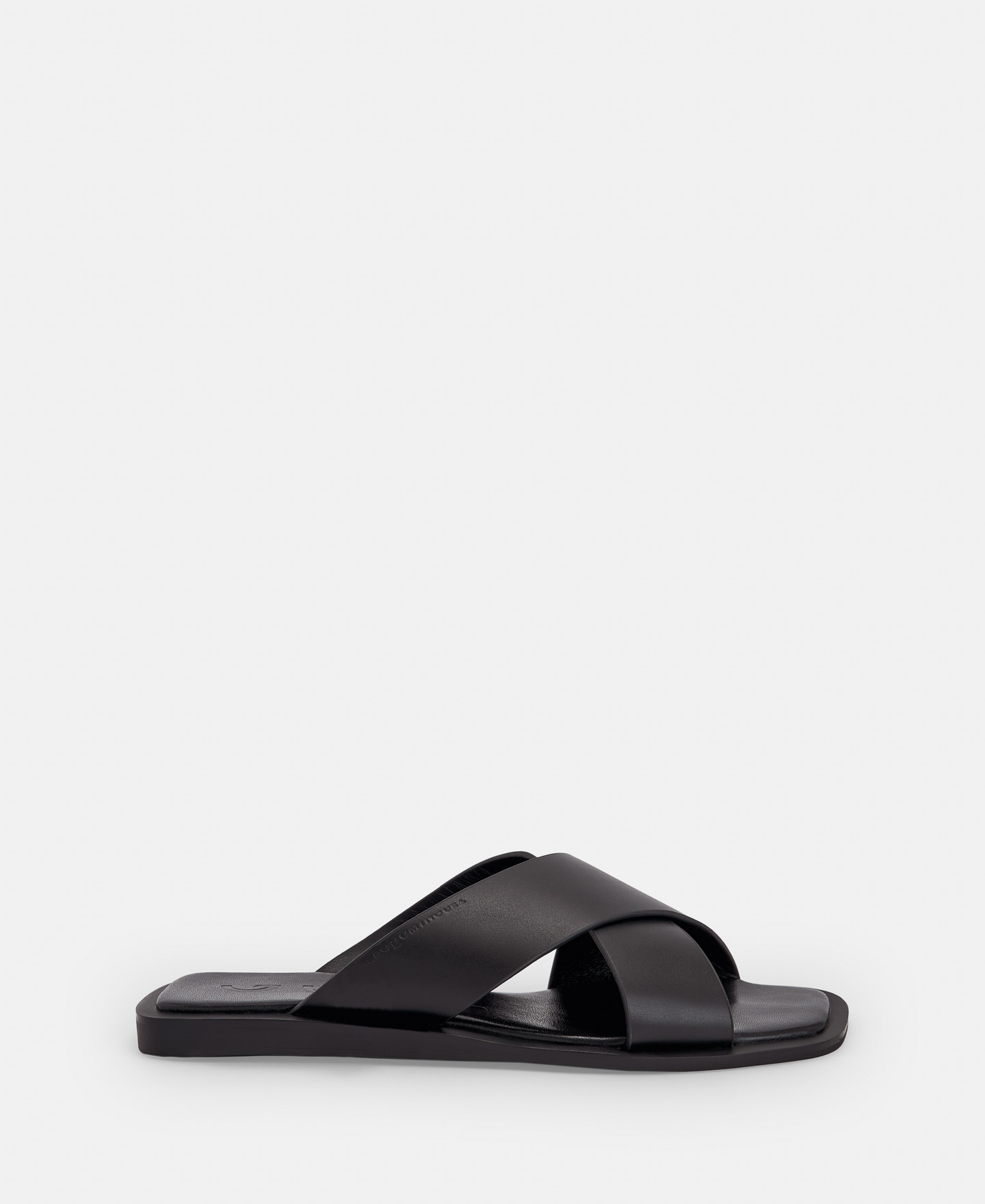 Leather crossed sandal image number 0