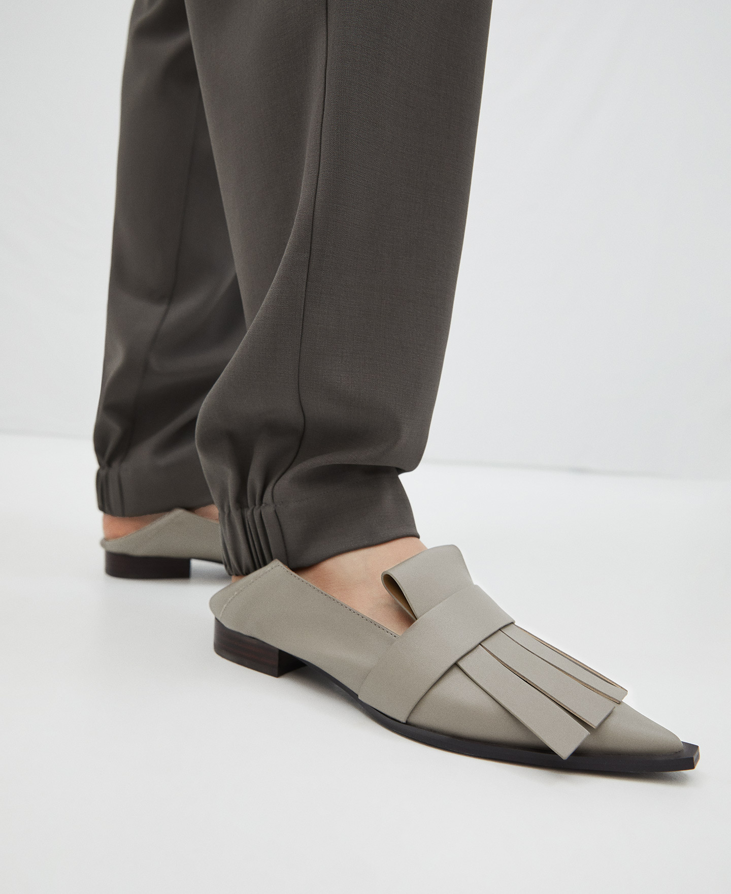 Zapato plano maxi flecos image number 4