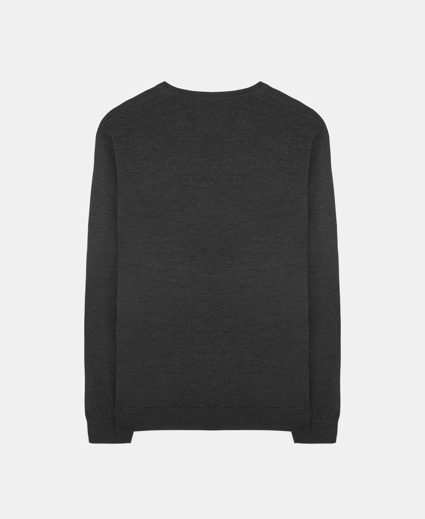 V-neck merino wool sweater image number 5