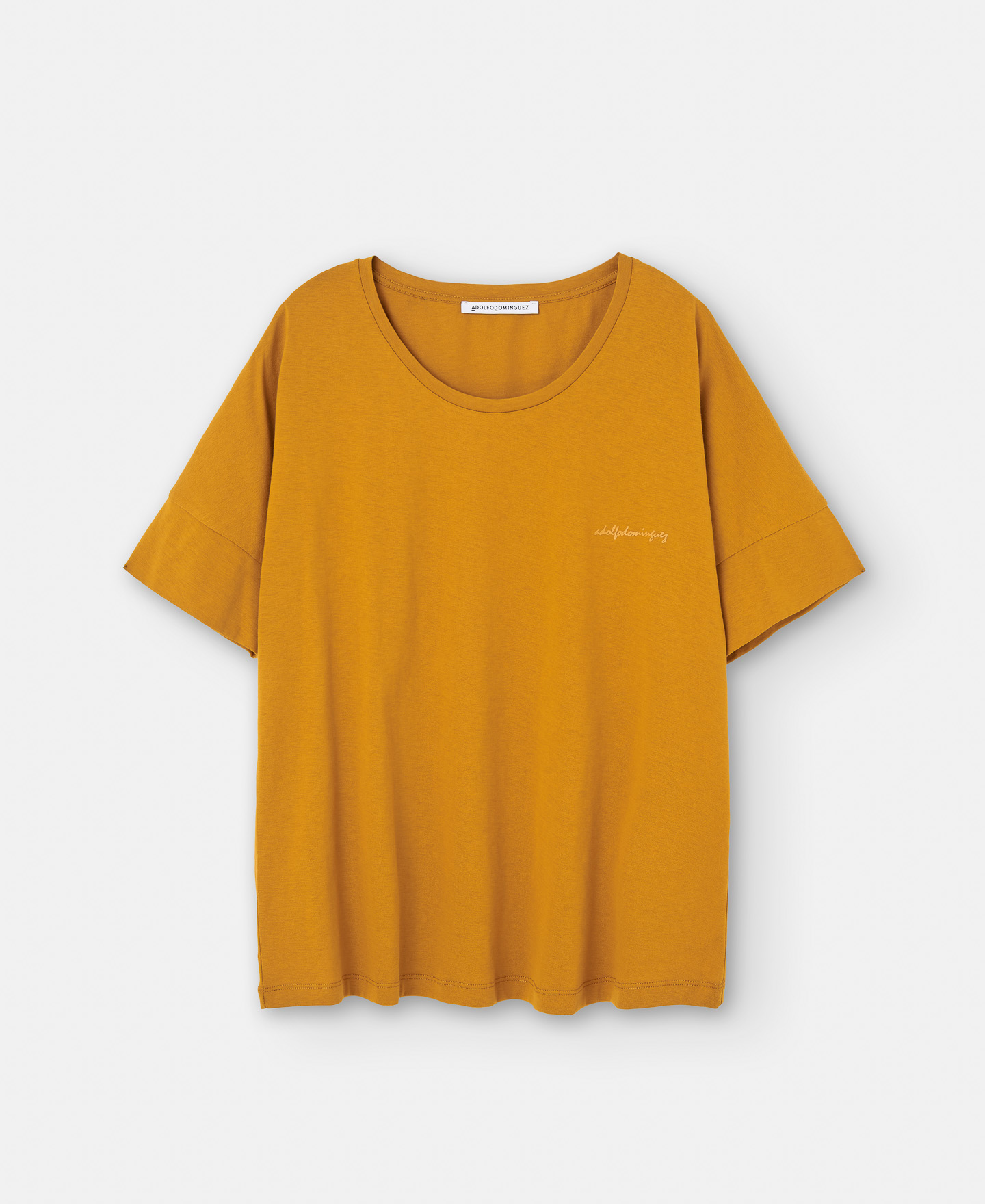 Crew neckline cotton T-shirt image number 0