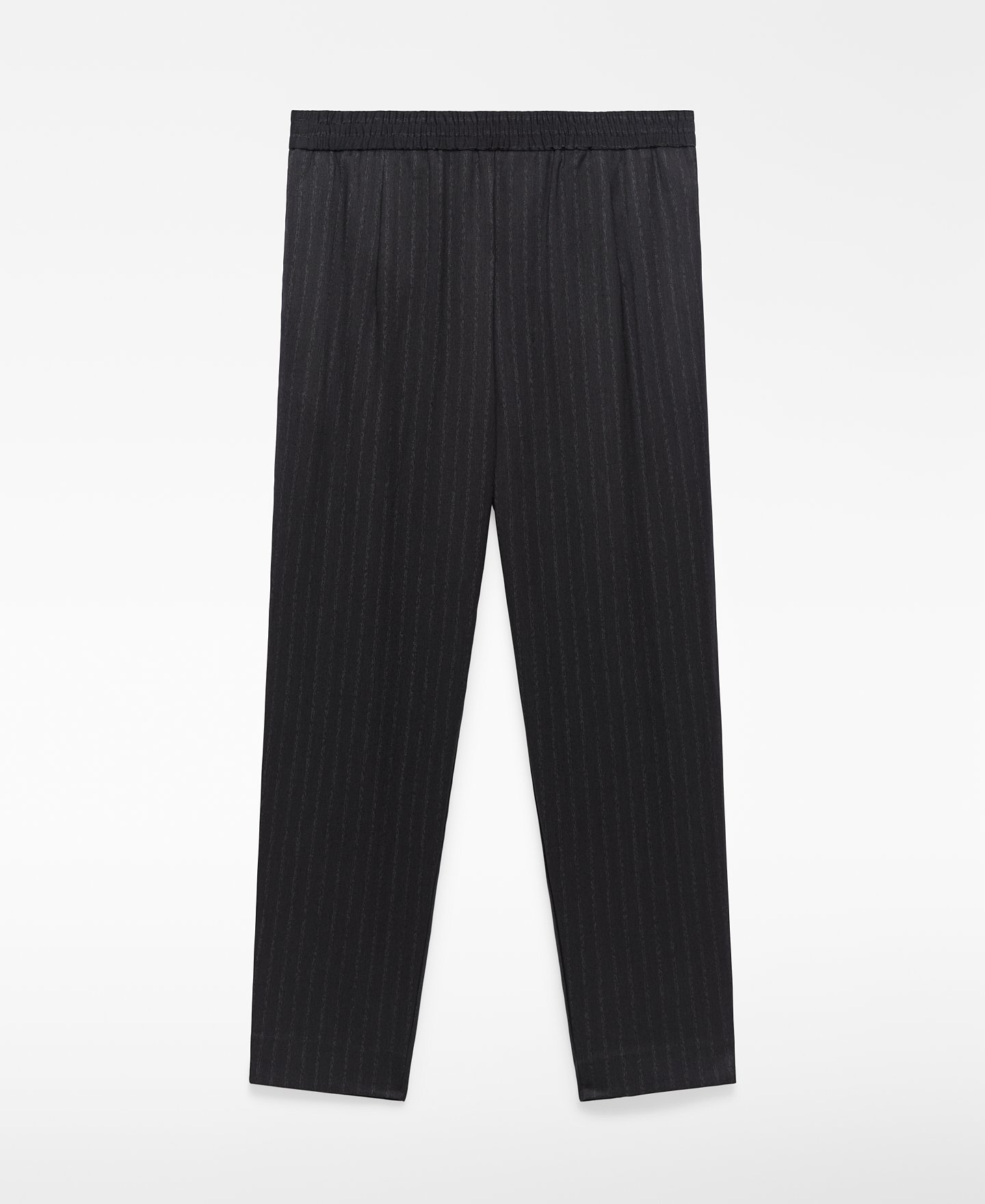 Straight striped trousers man image number 4
