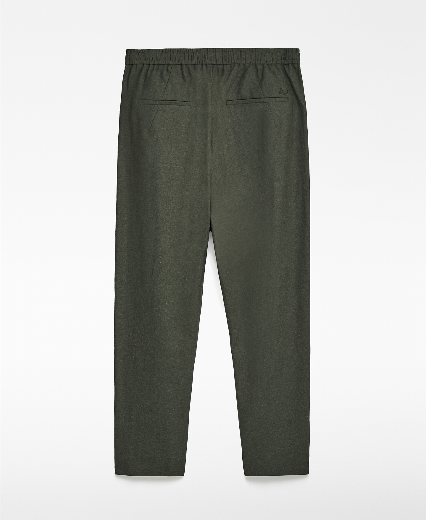 Pantalón algodón y lino europeo hombre image number 5