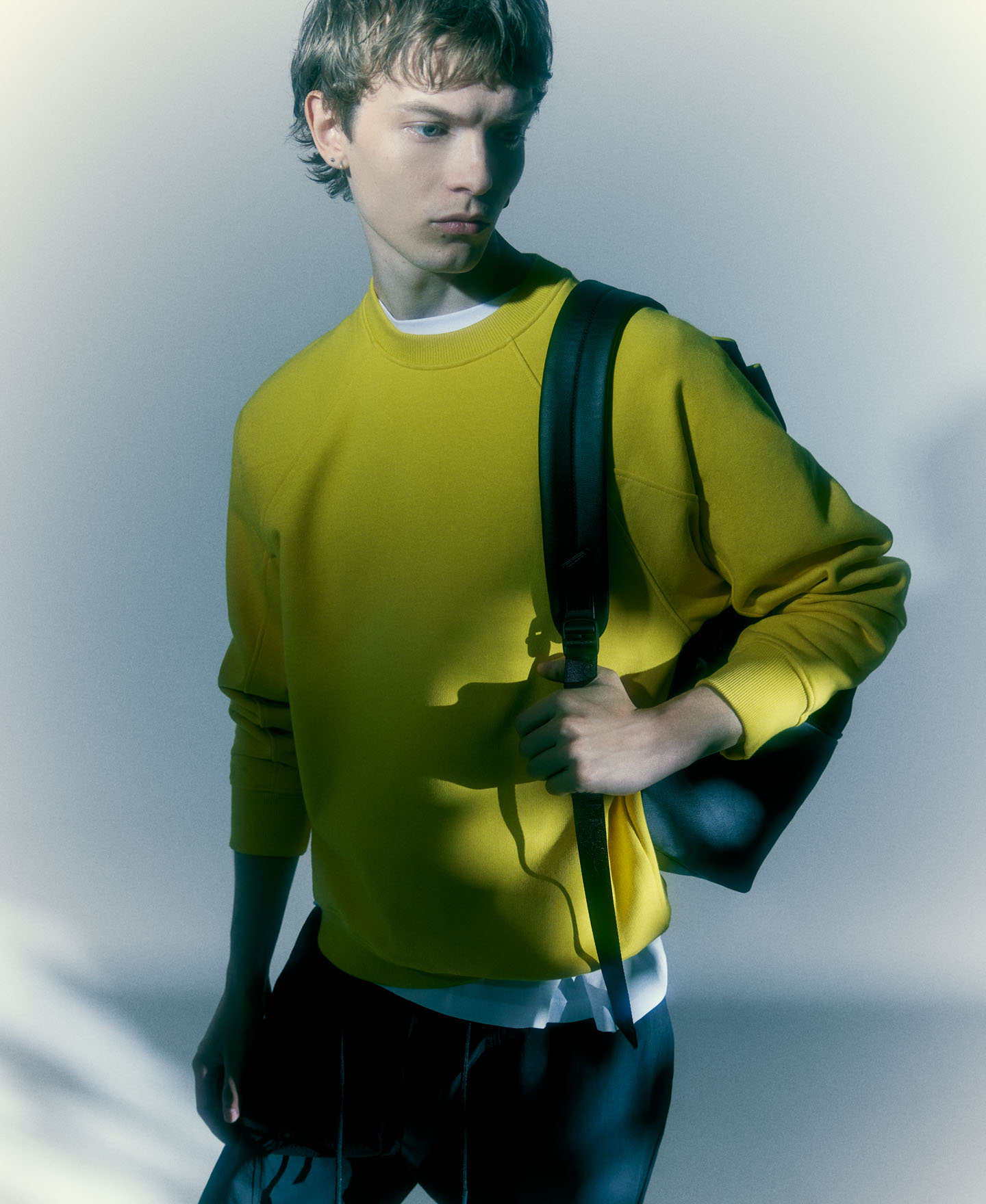 Yellow cotton sweatshirt image number 0