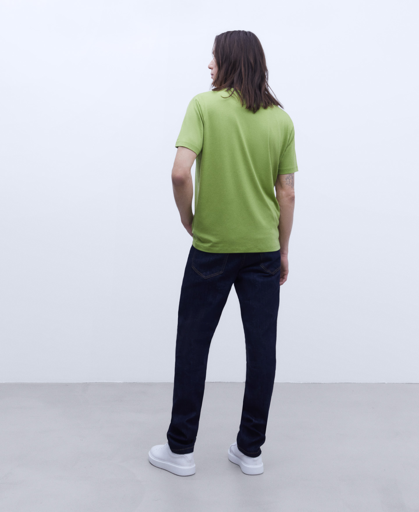 Lyocell and cotton T-shirt image number 2
