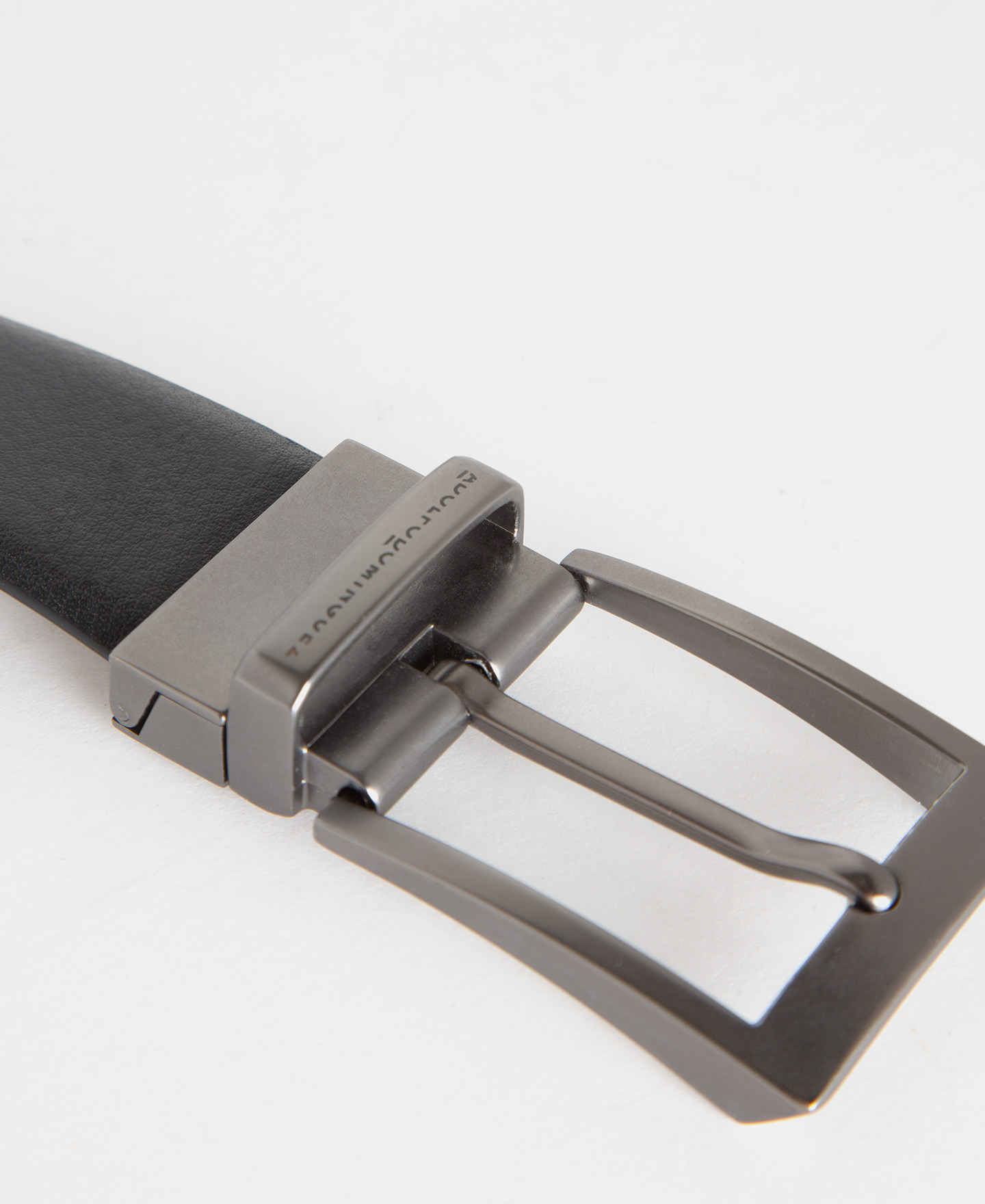 Reversible leather belt image number 1