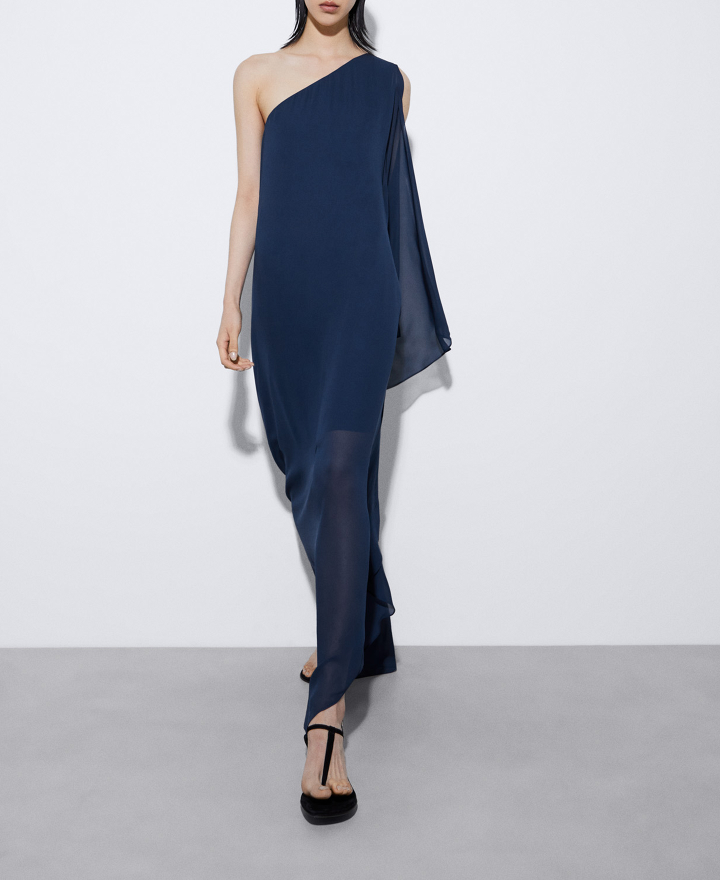 Chiffon cocktail dress image number 1