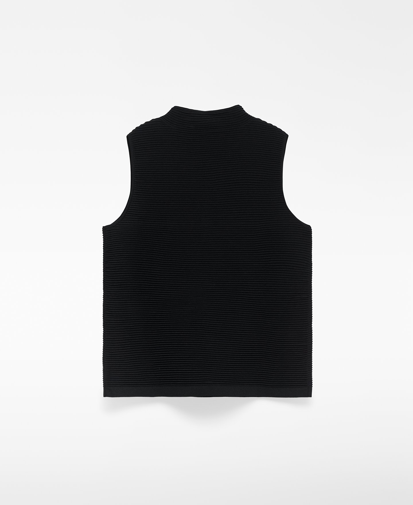 Structured knit top woman image number 5