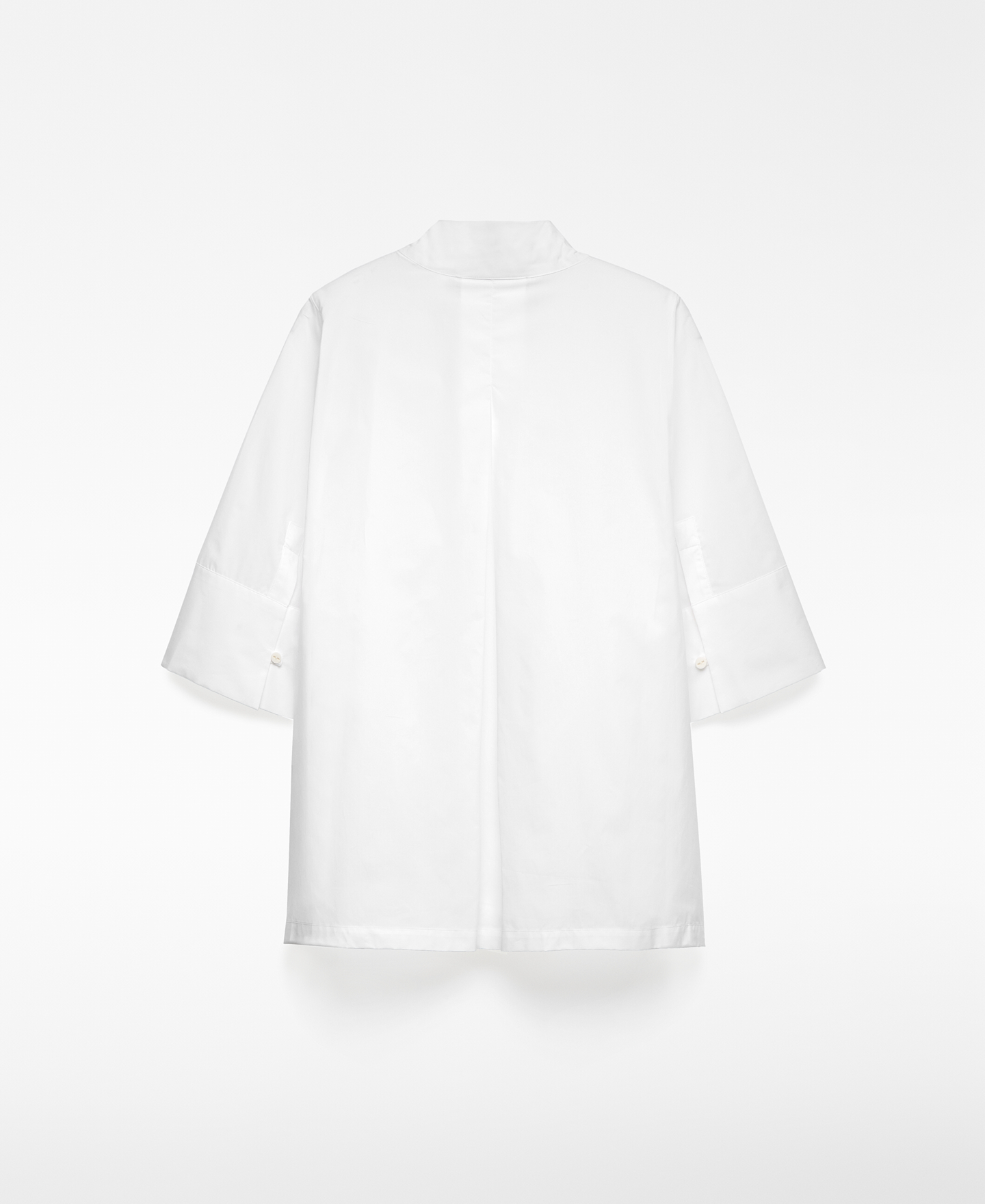 Camisa manga corta cuello tira mujer image number 5