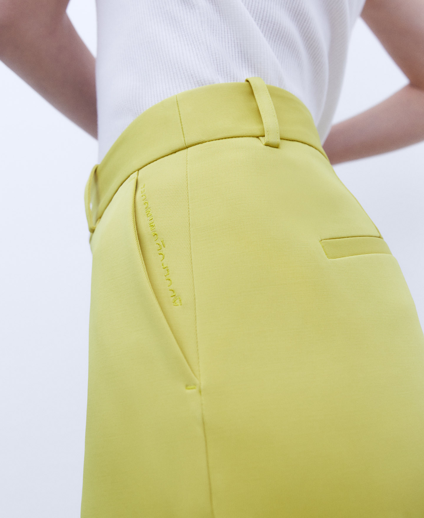 Straight fit trousers image number 3