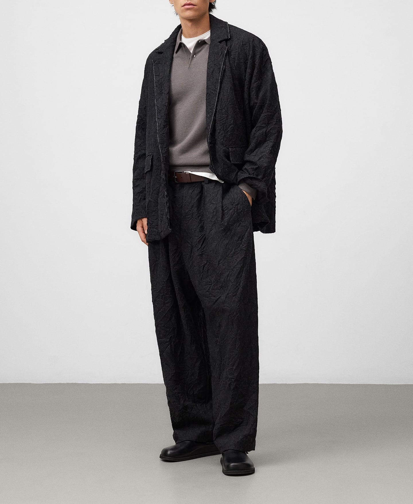Polo manga larga regular fit image number 1