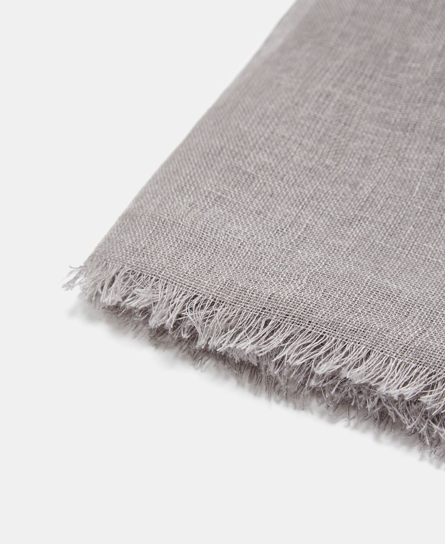 Plain linen foulard image number 2