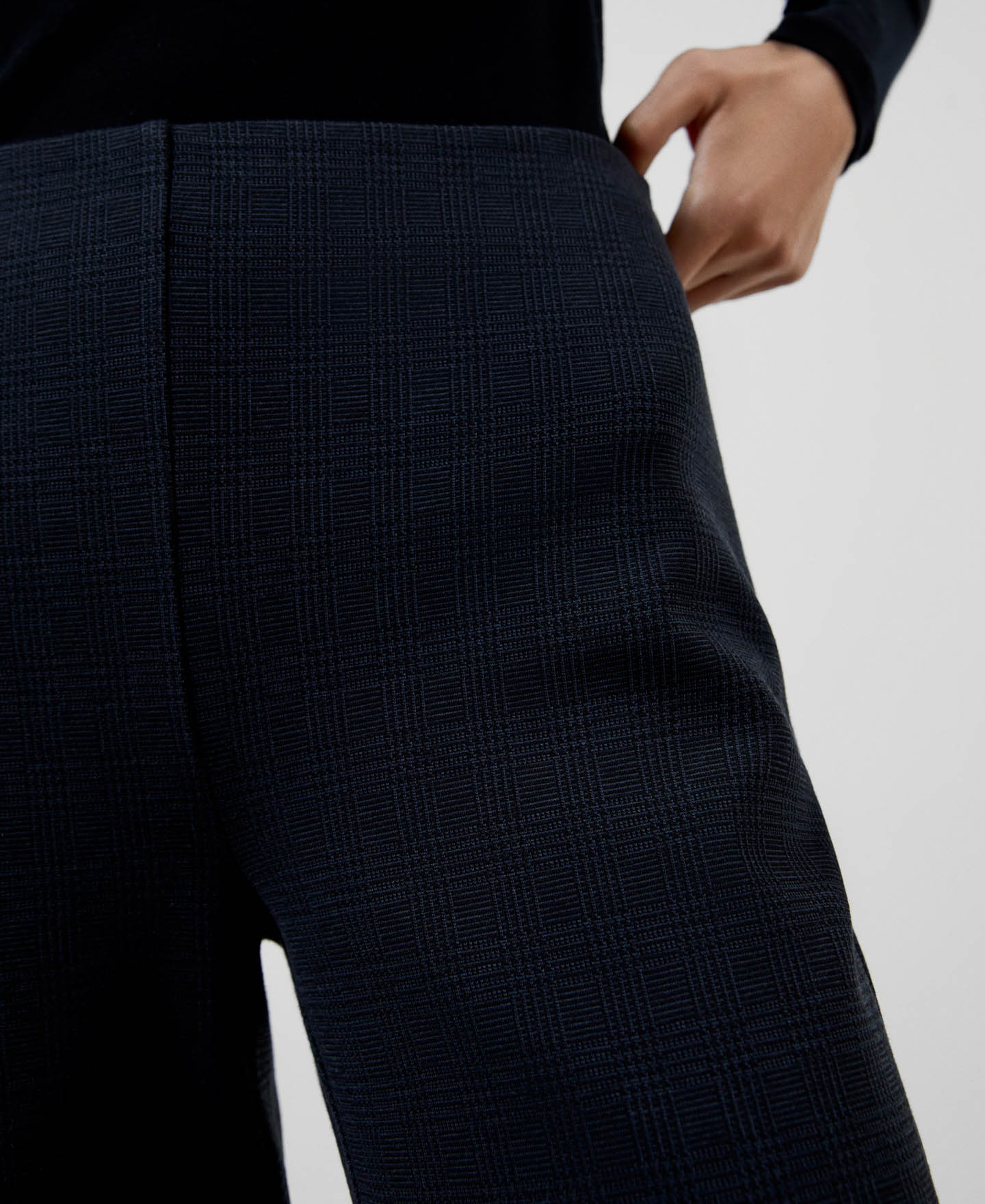 Side zip flared trousers image number 3