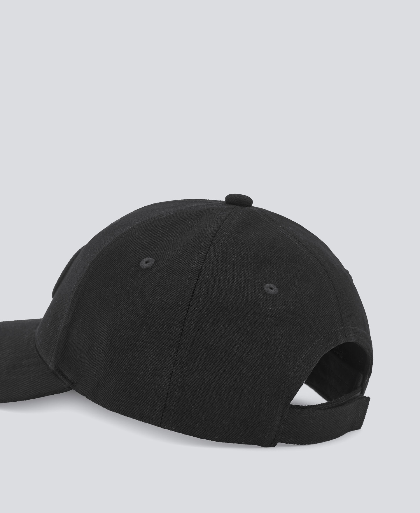 Black logotyped cap image number 2