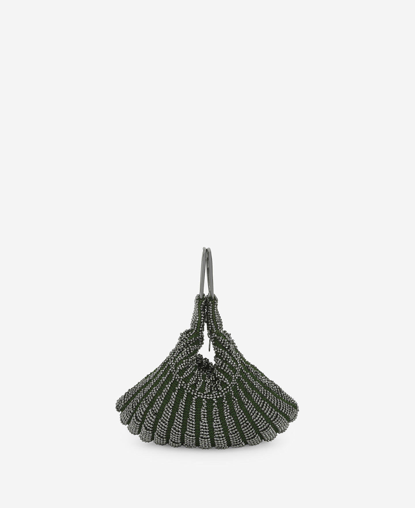 Clutch verde botella para mujer image number 1
