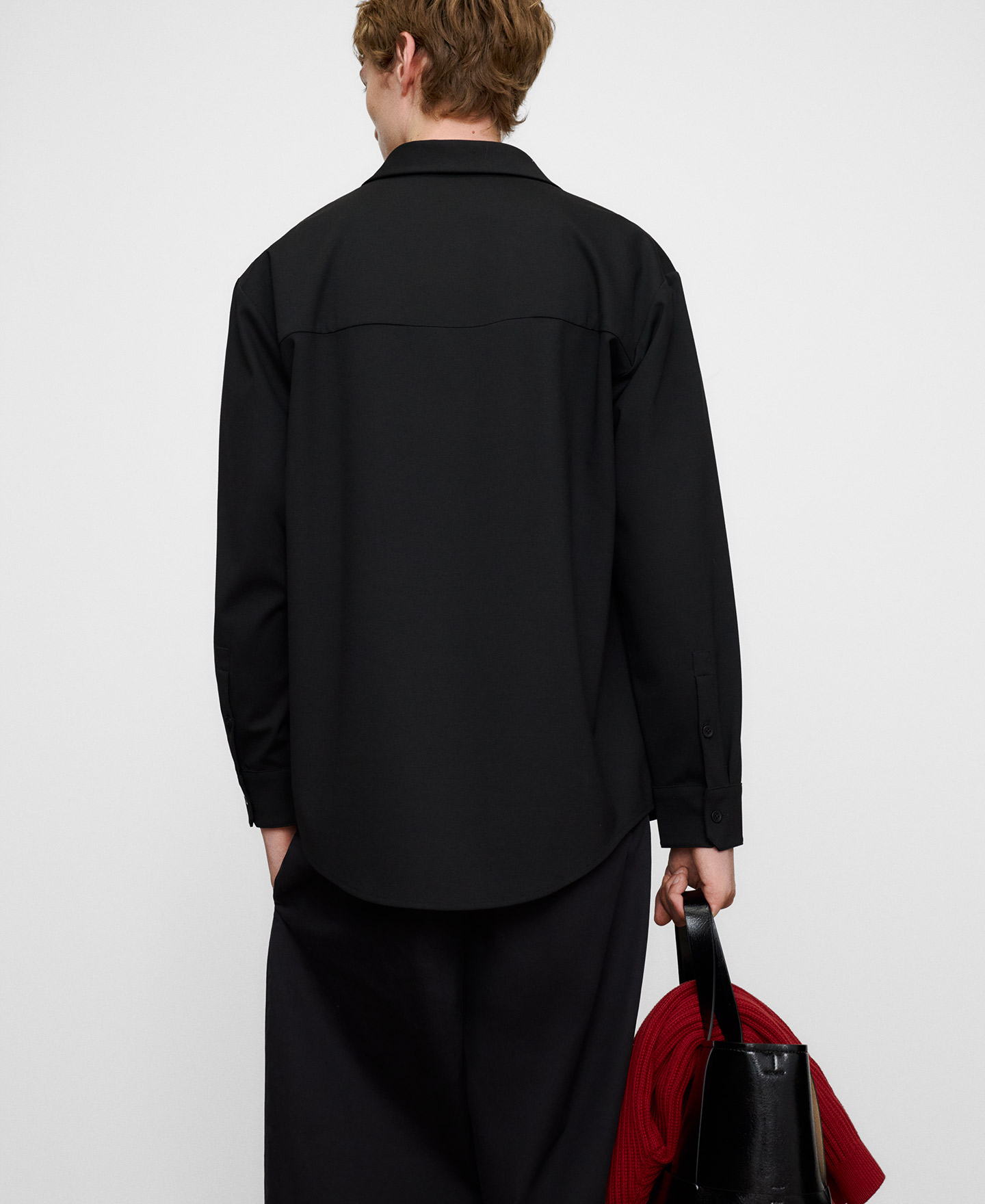 Recycled polyester overshirt image number 2