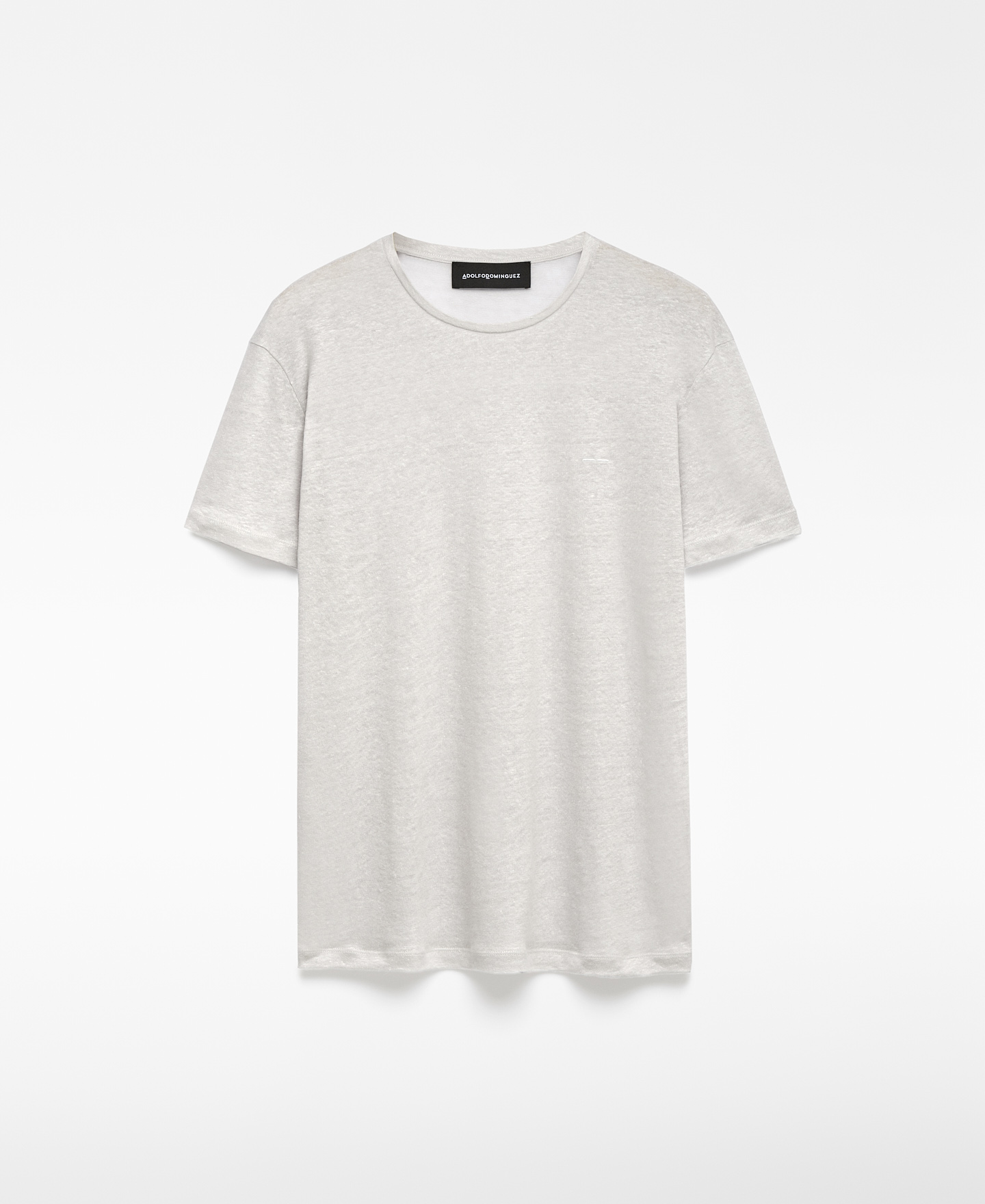T-shirt regular fit en lin européen homme image number 4