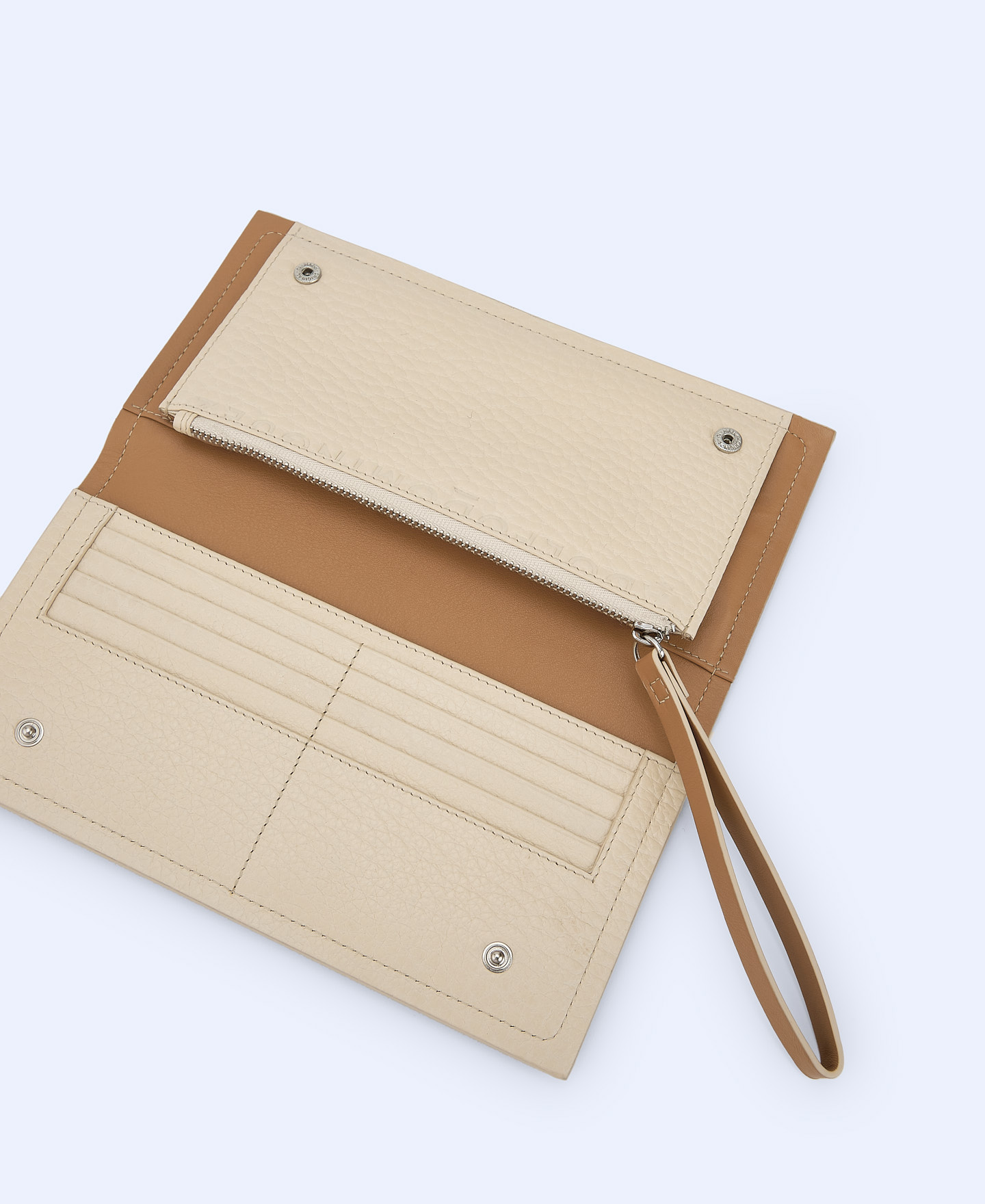 Smooth nappa leather large wallet image number 1