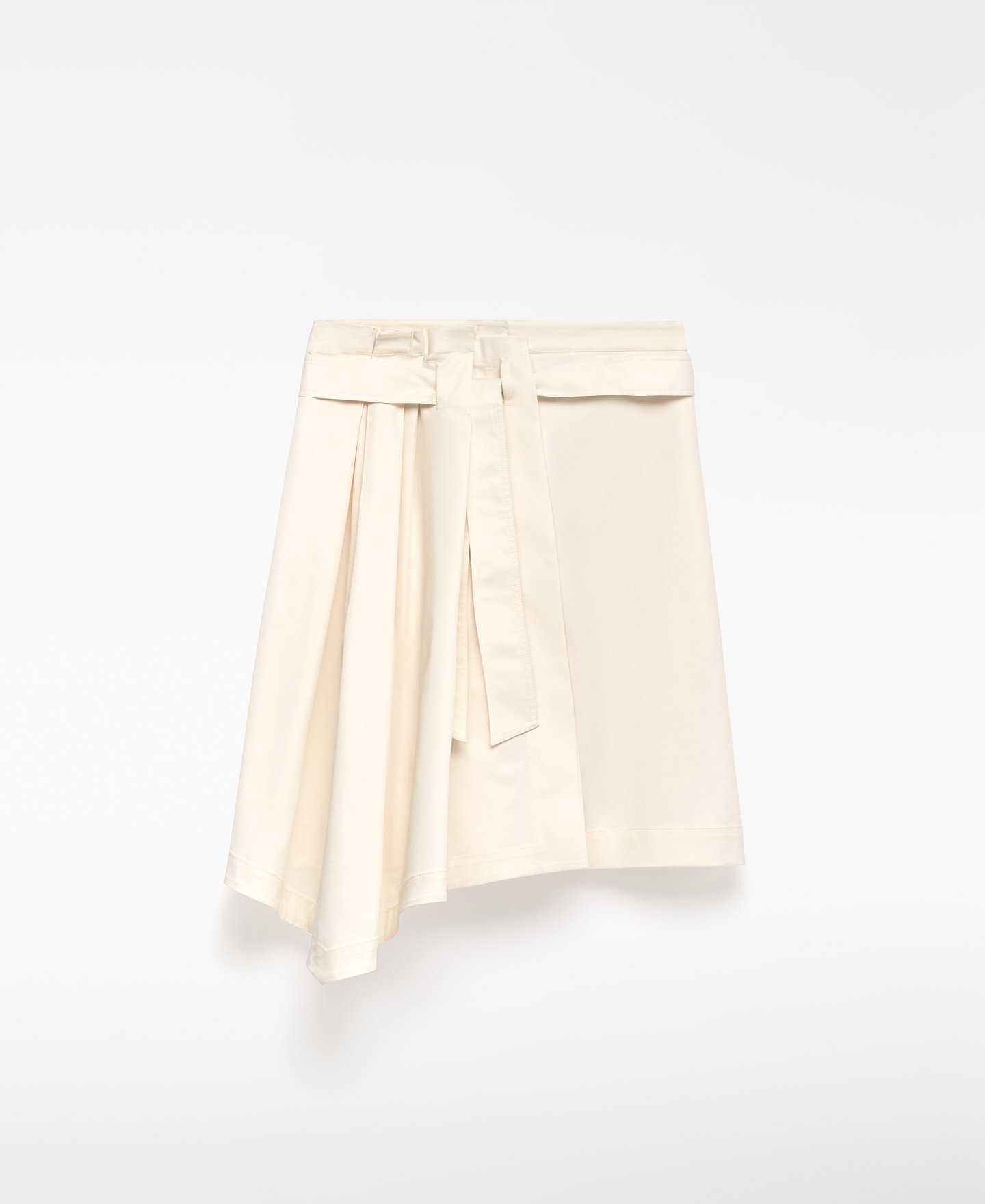 Draped skirt trousers woman image number 6